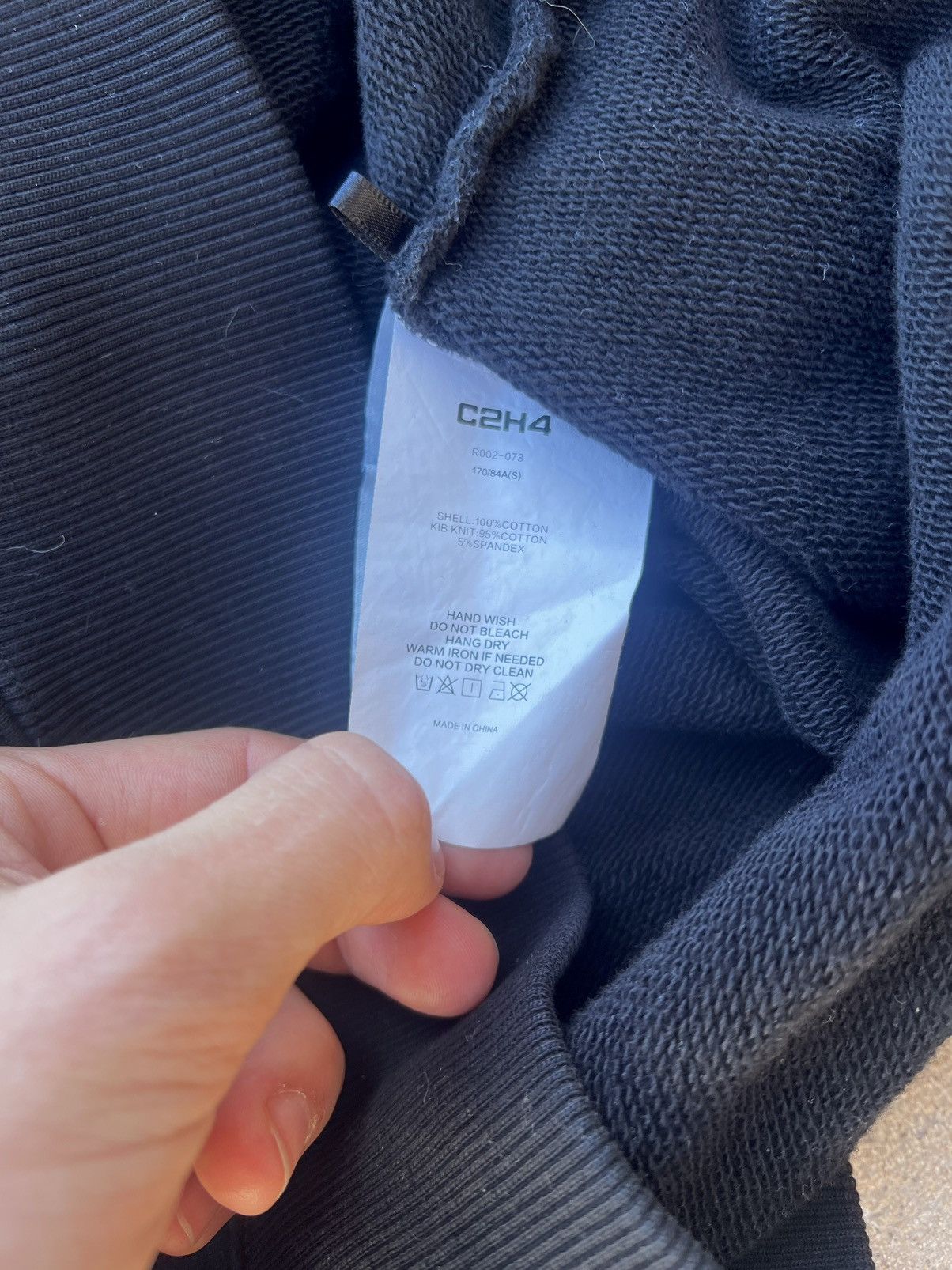 C2H4 C2H4 Black Tech Hoodie Size US S / EU 44-46 / 1 - 5 Thumbnail