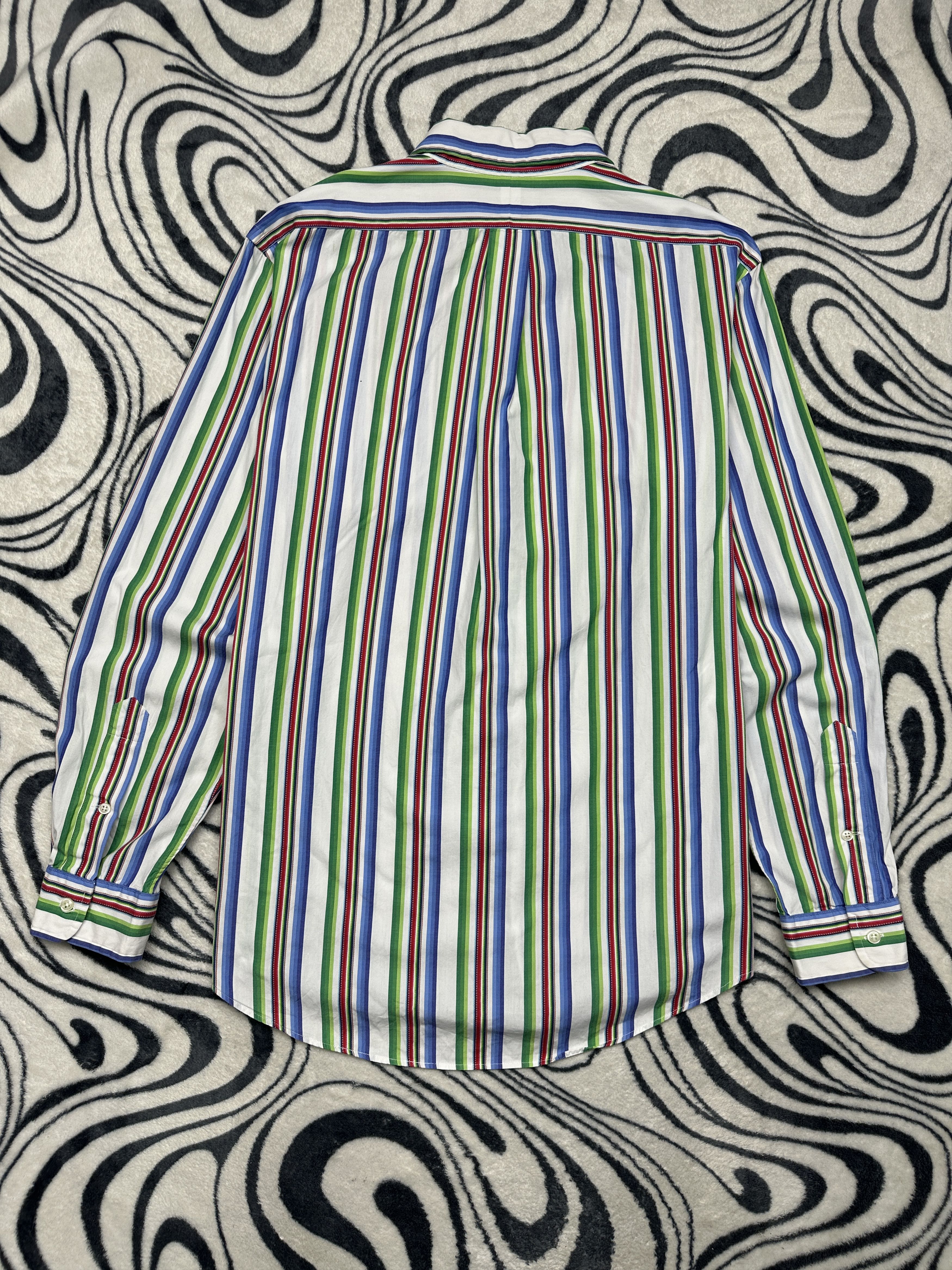 Polo Ralph Lauren Polo Ralph Lauren Mens Long Sleeve Striped Shirt Size US L / EU 52-54 / 3 - 6 Thumbnail