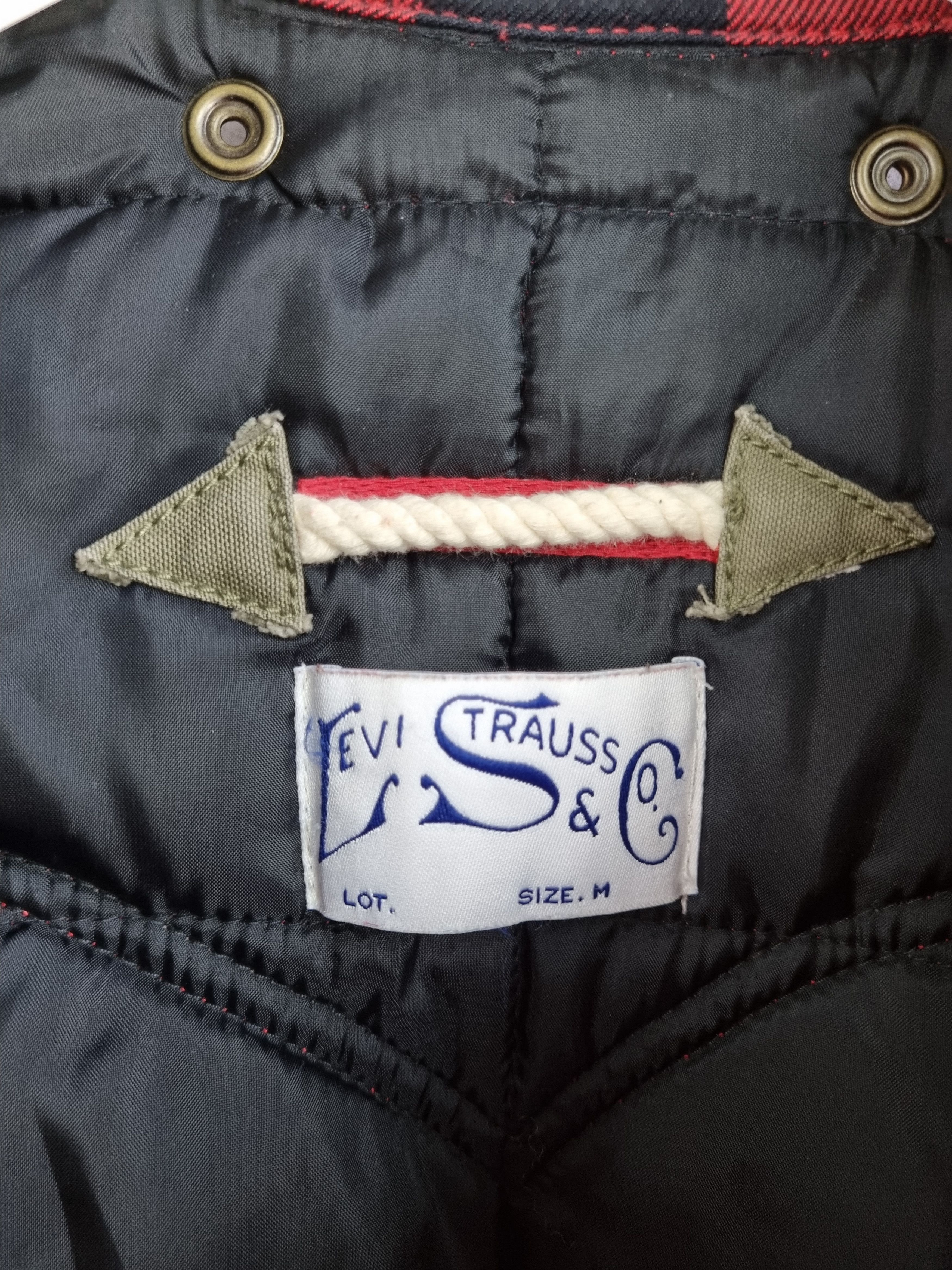 Levi's × Levi's Vintage Clothing Levis Plaid Vintage Aesthetic Distressed Jacket Size US M / EU 48-50 / 2 - 10 Thumbnail