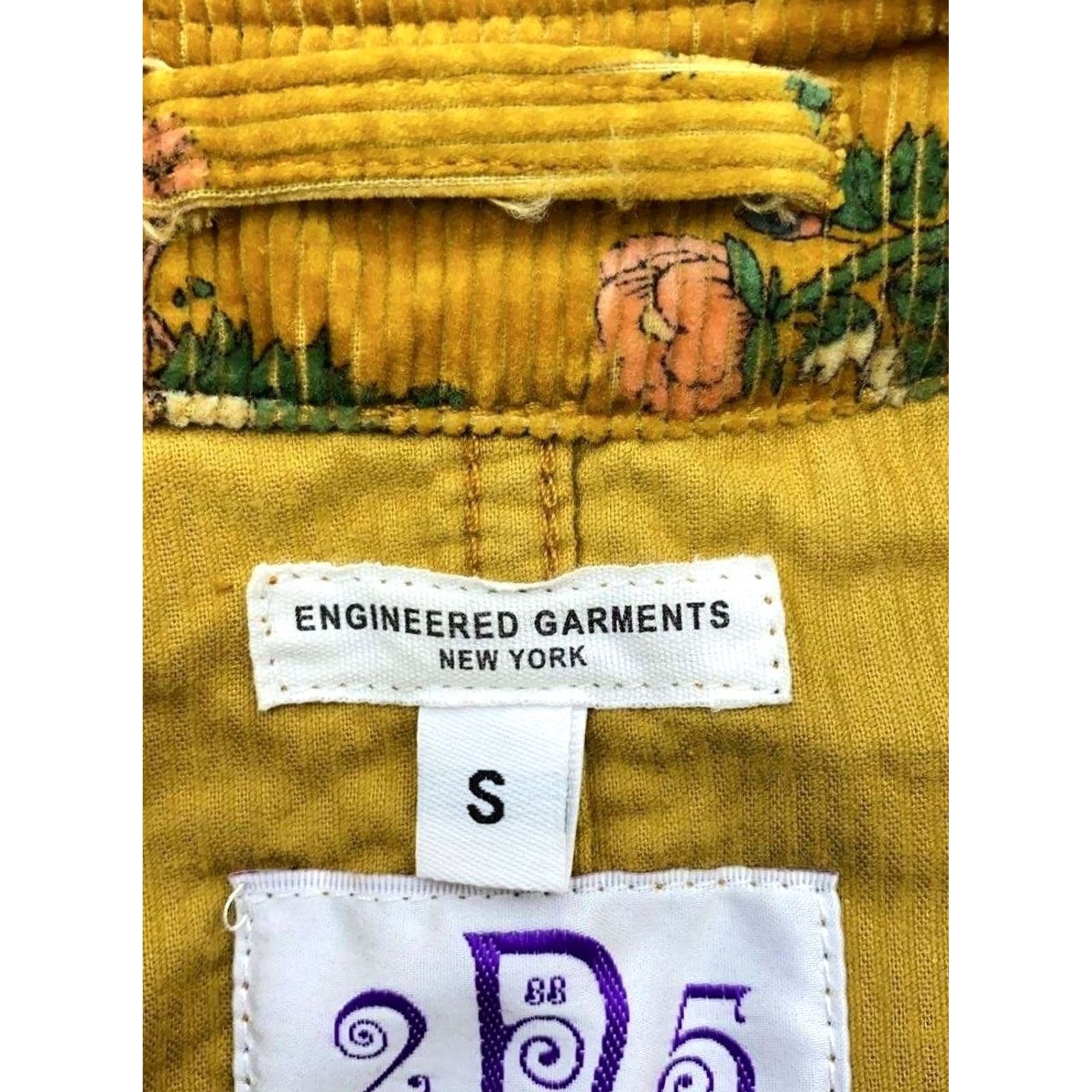 Engineered Garments Engineered Garments Vest Size S Orange Cotton Floral Men's 25th Anniversary USED Size US S / EU 44-46 / 1 - 3 Thumbnail