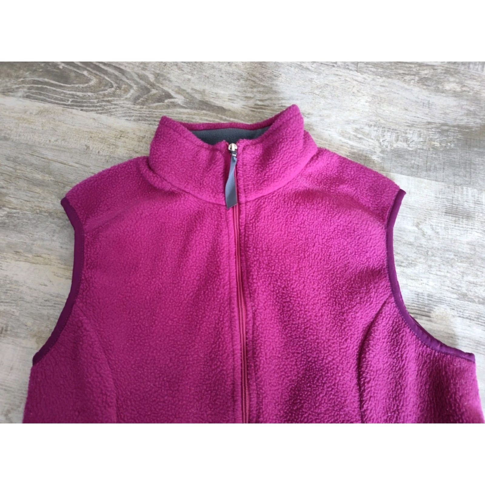Patagonia Vintage Yes Patagonia Synchilla Women's Full Zip Fleece Vest Made In USA Size L Size L / US 10 / IT 46 - 3 Thumbnail