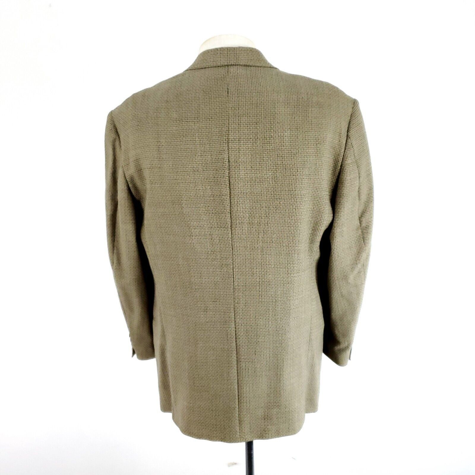 Pierre Cardin Pierre Cardin Tweed Textured Wool 3 Button Sport Coat 40R Ta Size 40R - 5 Thumbnail