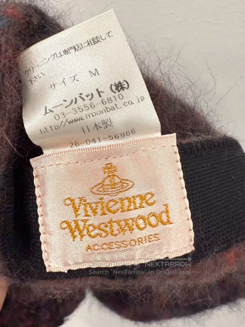 Vivienne Westwood Vivienne Westwood Vintage Beret, Tartan, Pom Pom Hat, Pure Size ONE SIZE - 9 Thumbnail
