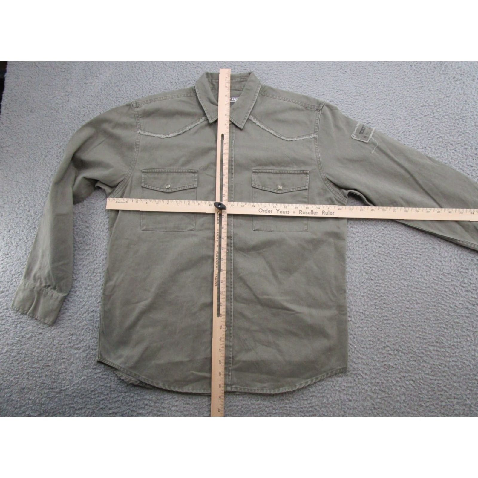 Vintage Urban Pipeline Men's Civilian Issue Clean Snap Long Sleeve Shirt Size M NEW Size US M / EU 48-50 / 2 - 5 Thumbnail