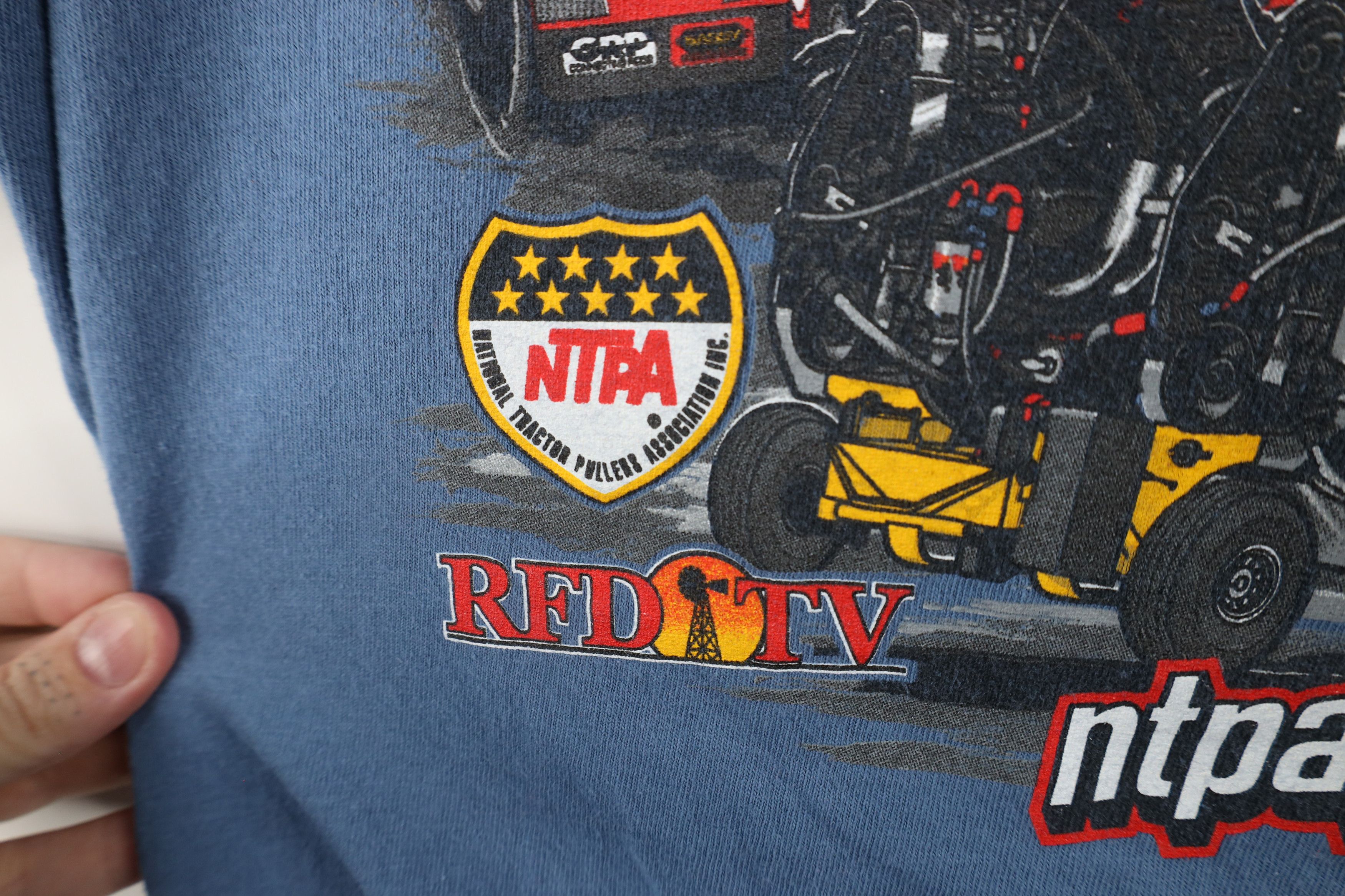 Vintage Streetwear Tractor Pulling Championship T-Shirt Blue Size US XL / EU 56 / 4 - 7 Thumbnail