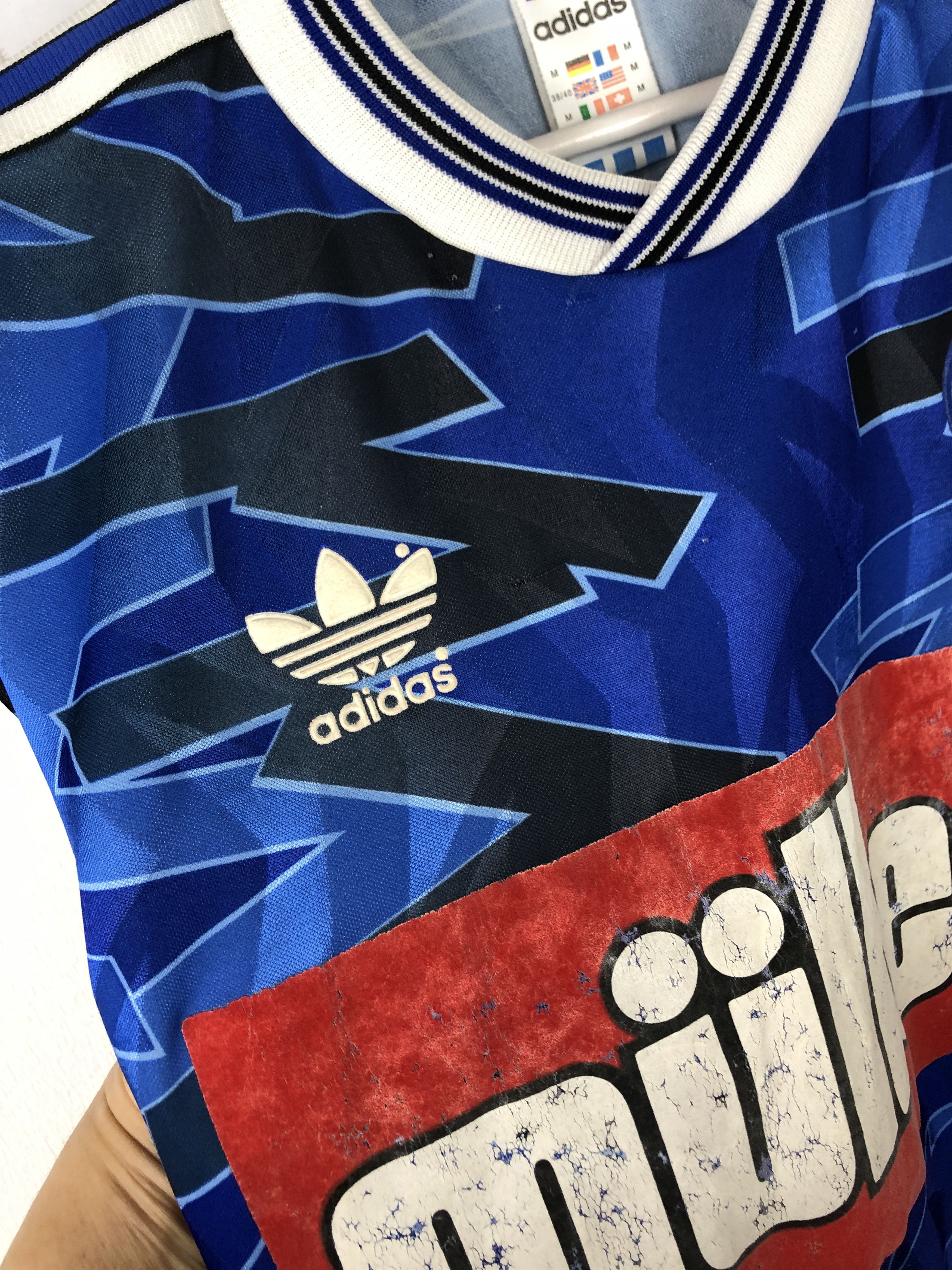 Adidas FC Schalke 04 Home football shirt 1993 Soccer Adidas Jersey Size US M / EU 48-50 / 2 - 5 Thumbnail