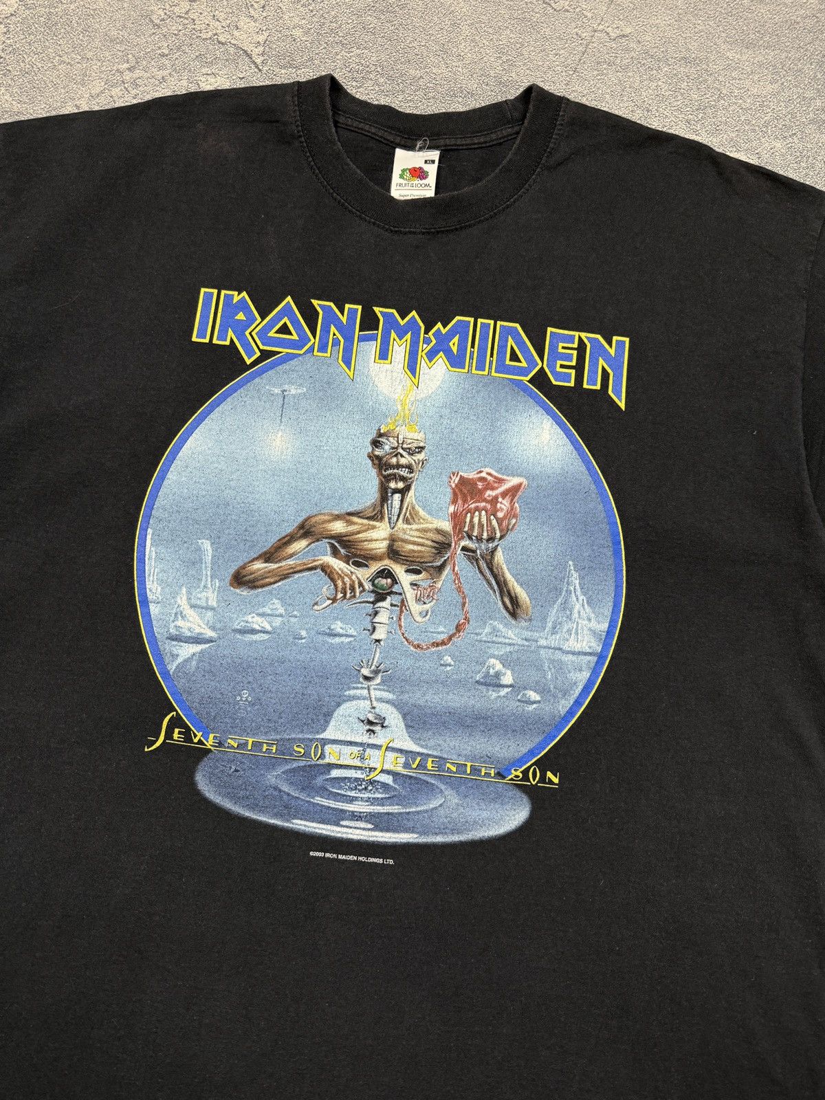 Iron Maiden 2003 Iron Maiden Tee holdings ltd Size US XL / EU 56 / 4 - 3 Thumbnail