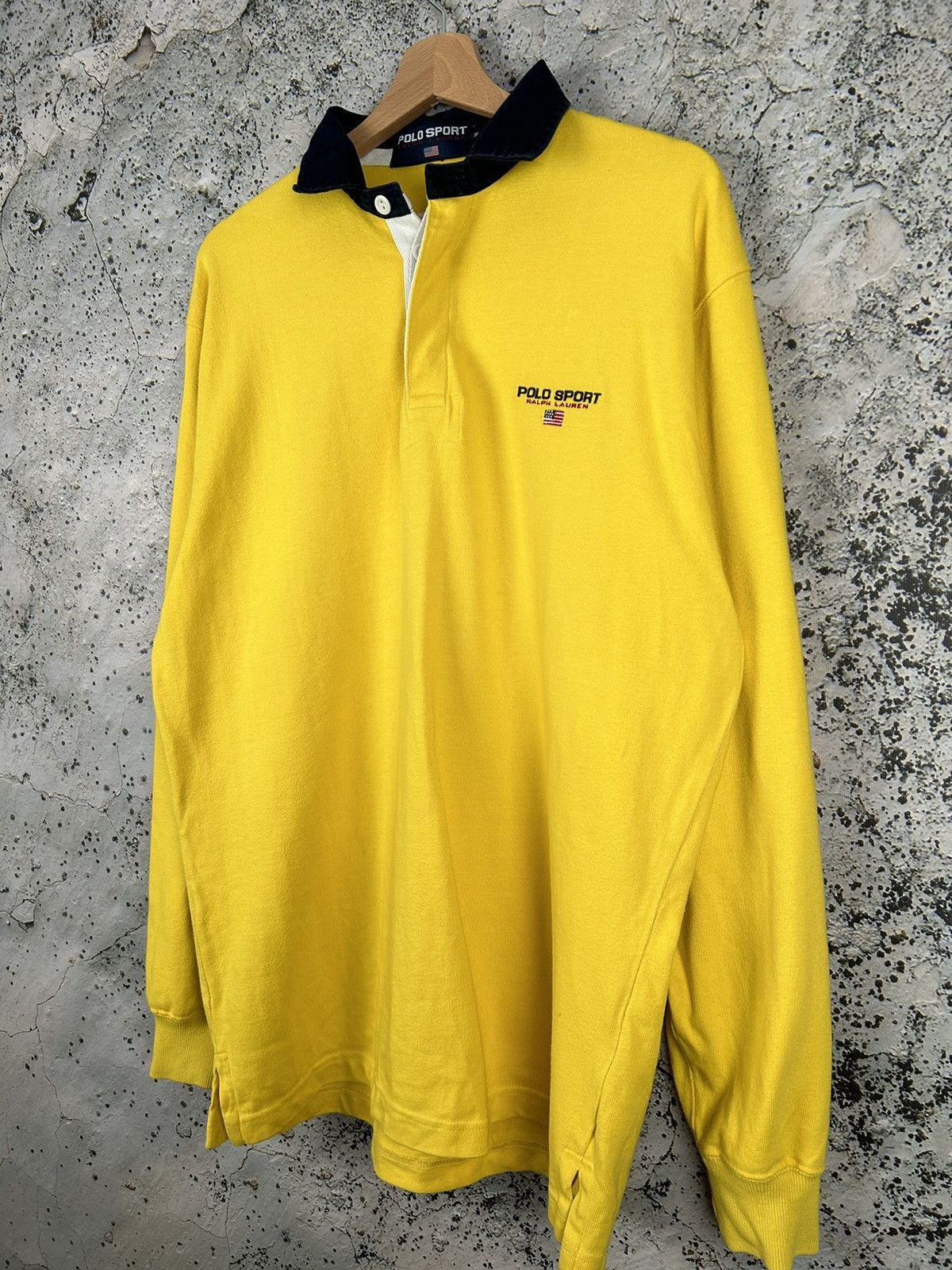 Polo Ralph Lauren Vintage Polo Sport Ralph Lauren Longsleeve Retro 90s Size US M / EU 48-50 / 2 - 2 Thumbnail
