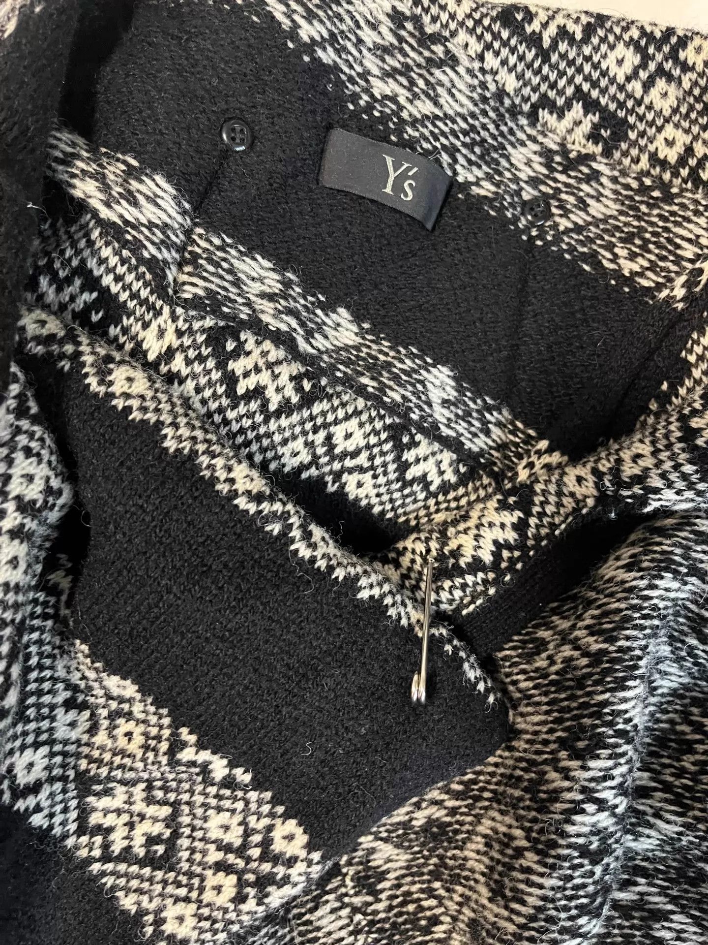 Yohji Yamamoto Y's Yohji Yamamoto Luxury Flow Knit Vest 2 Size XS / US 0-2 / IT 36-38 - 2 Thumbnail
