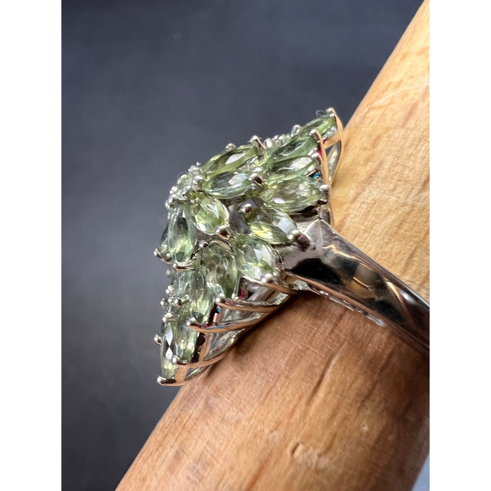 Other NEW Green apatite ring in sterling silver size 7 Size ONE SIZE - 18 Thumbnail