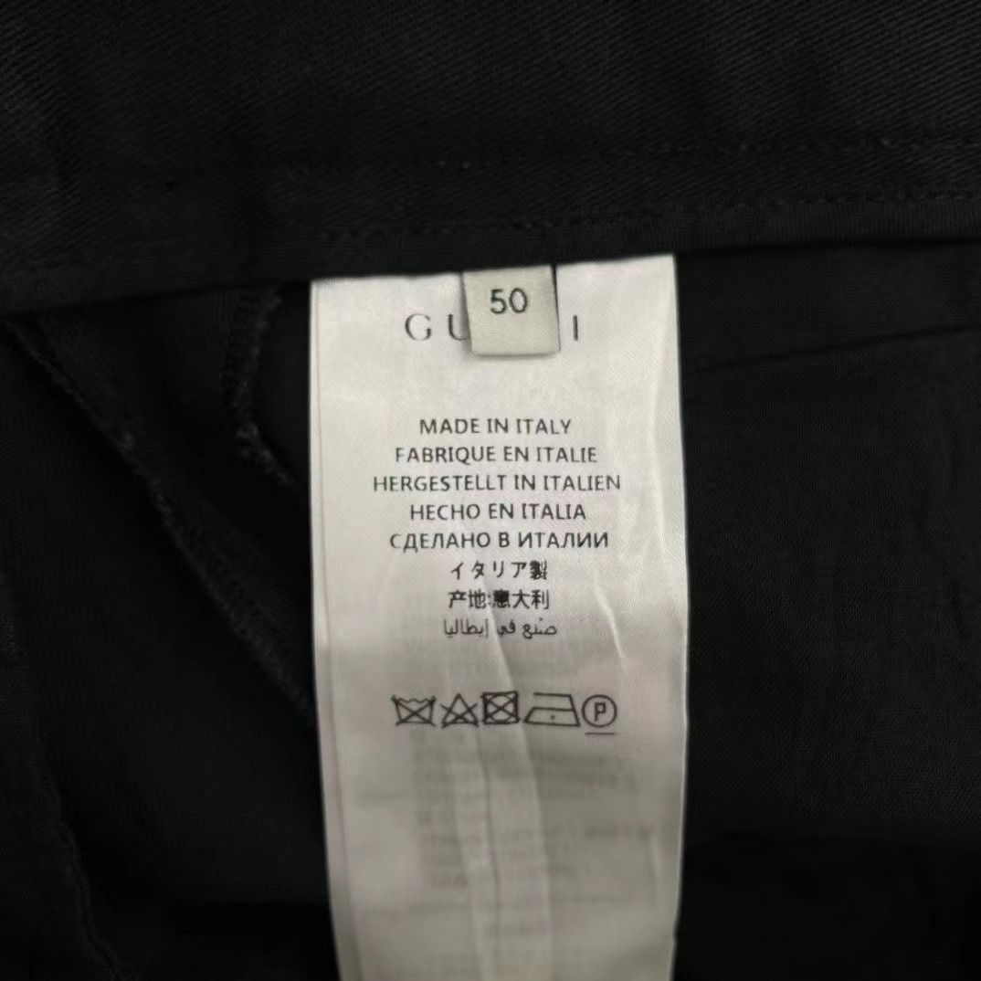 Gucci Gucci embroidered letter trousers Size US 34 / EU 50 - 5 Thumbnail