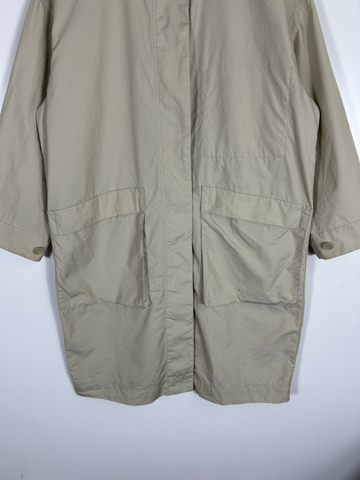 Christophe Lemaire 🔥Christophe Lemaire❌Uniqlo Button Long Coat Jacket Size US M / EU 48-50 / 2 - 5 Thumbnail
