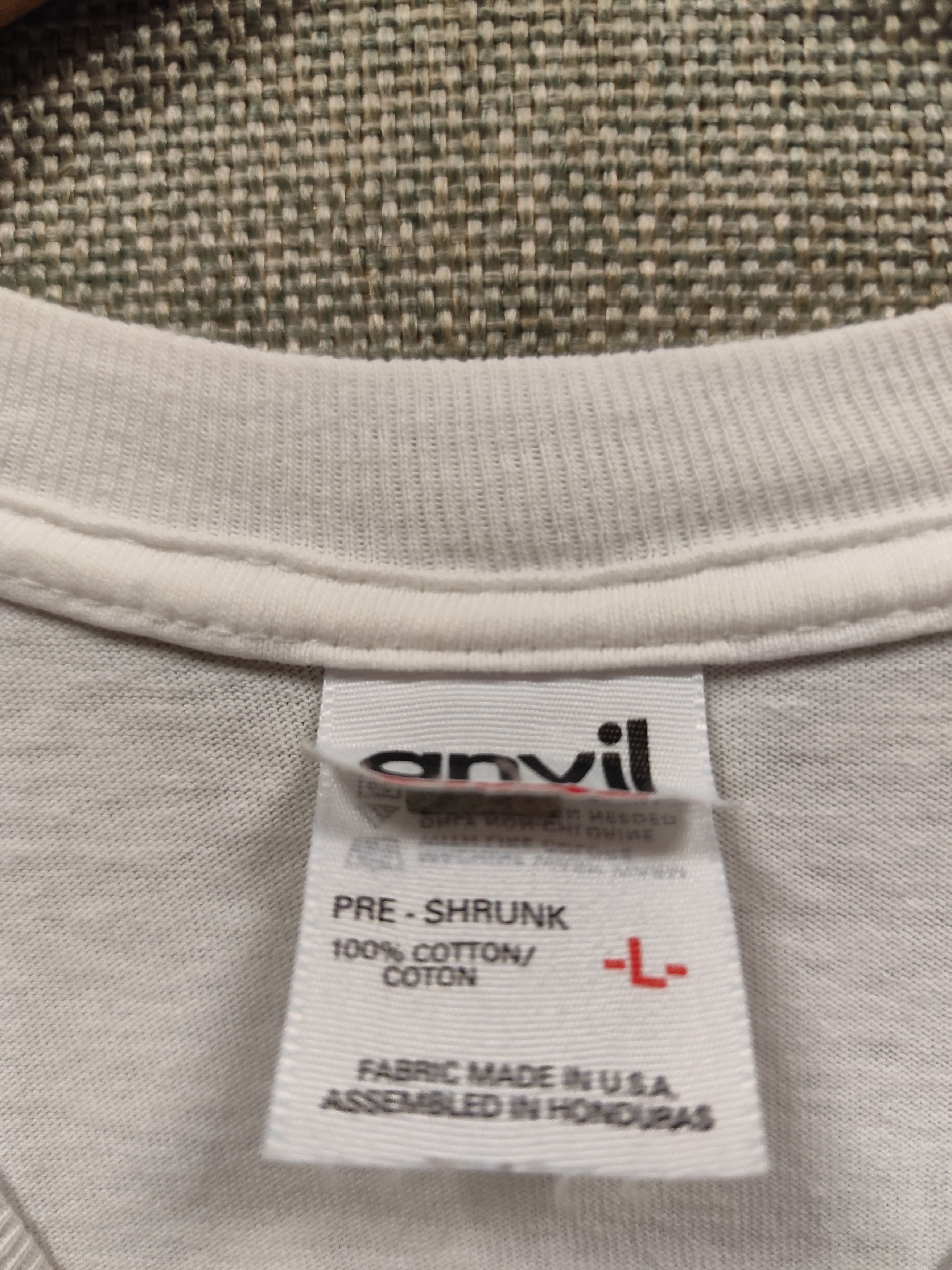 Anvil T Shirt Comme Death Garcons Made In Usa Size US L / EU 52-54 / 3 - 7 Thumbnail
