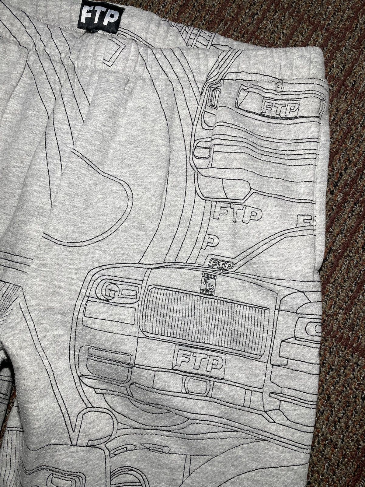 Fuck The Population FTP Big Body Sweatpant (XX-Large) Size US 38 / EU 54 - 2 Thumbnail