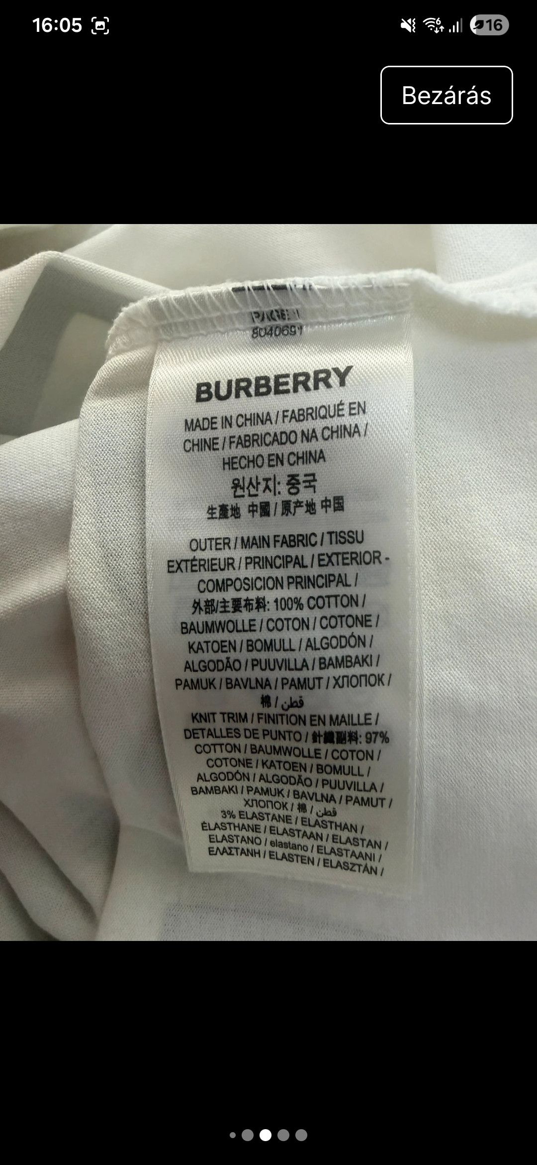 Burberry Burberry tee Size US M / EU 48-50 / 2 - 9 Thumbnail