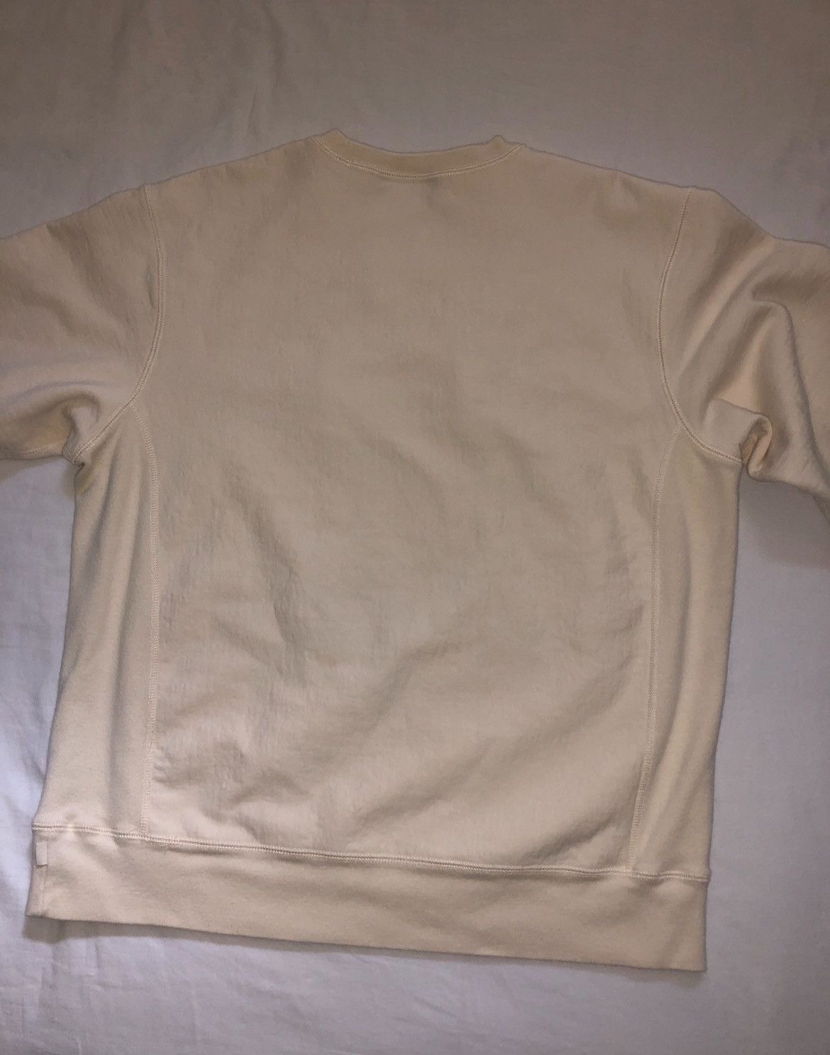 Supreme Supreme Box Logo Crewneck Natural (F/W18) Size XL Size US XL / EU 56 / 4 - 2 Thumbnail