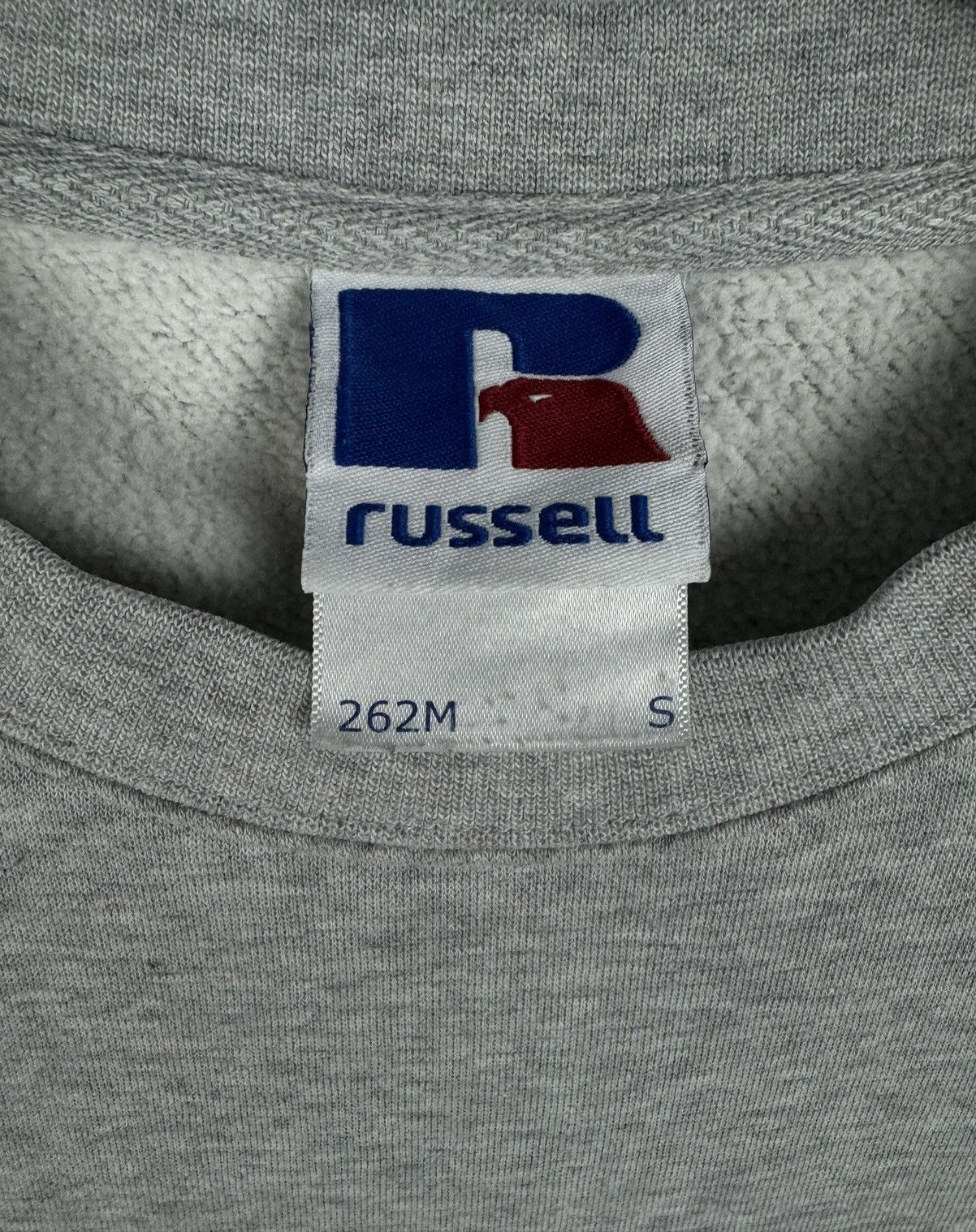 Russell Athletic Russell Skull House L/S Cotton Grey Crewneck Sweatshirt Size US S / EU 44-46 / 1 - 8 Thumbnail