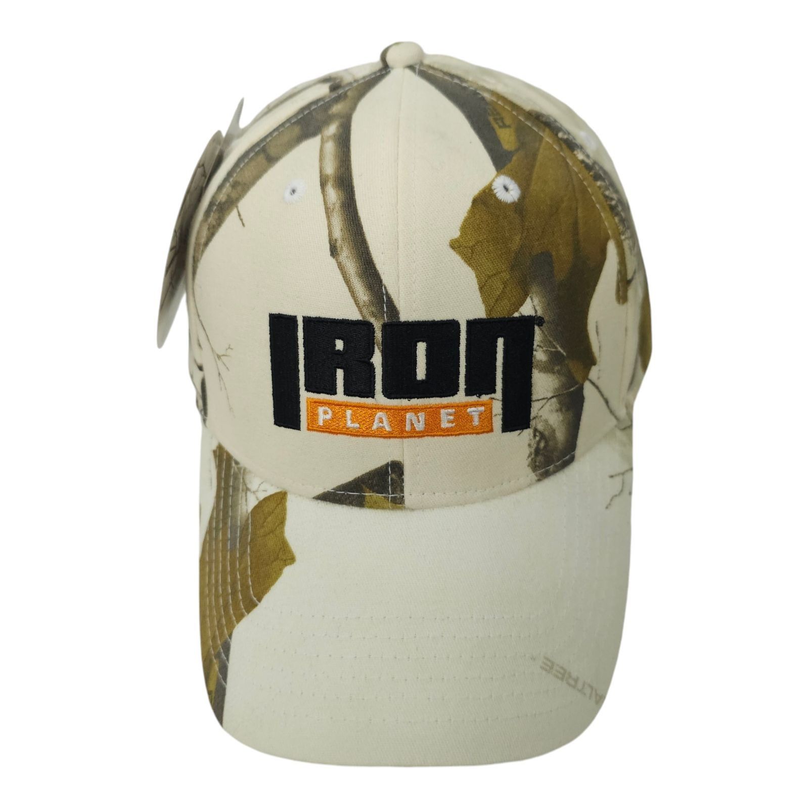 Iron Planet Realtree AP Snow Camo Strapback Cap Embroidered
