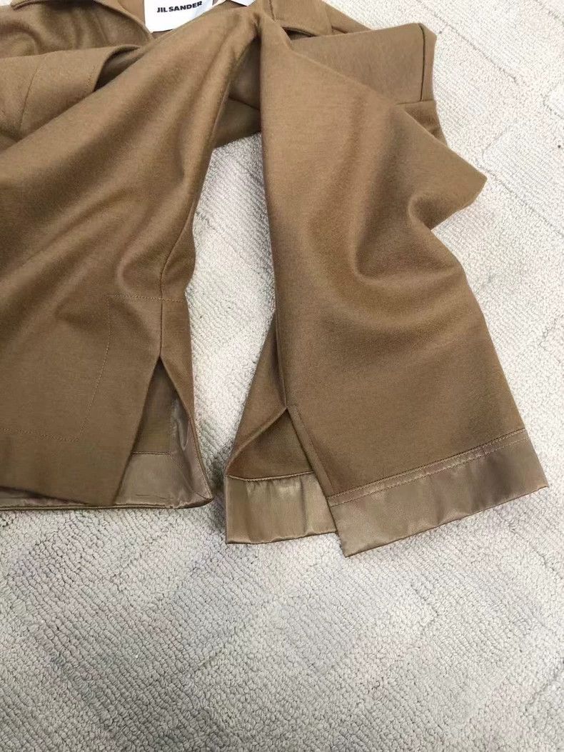 Jil Sander Jil Sander size 32 beige felt sweater Size 4XL / US 24-26 - 6 Thumbnail