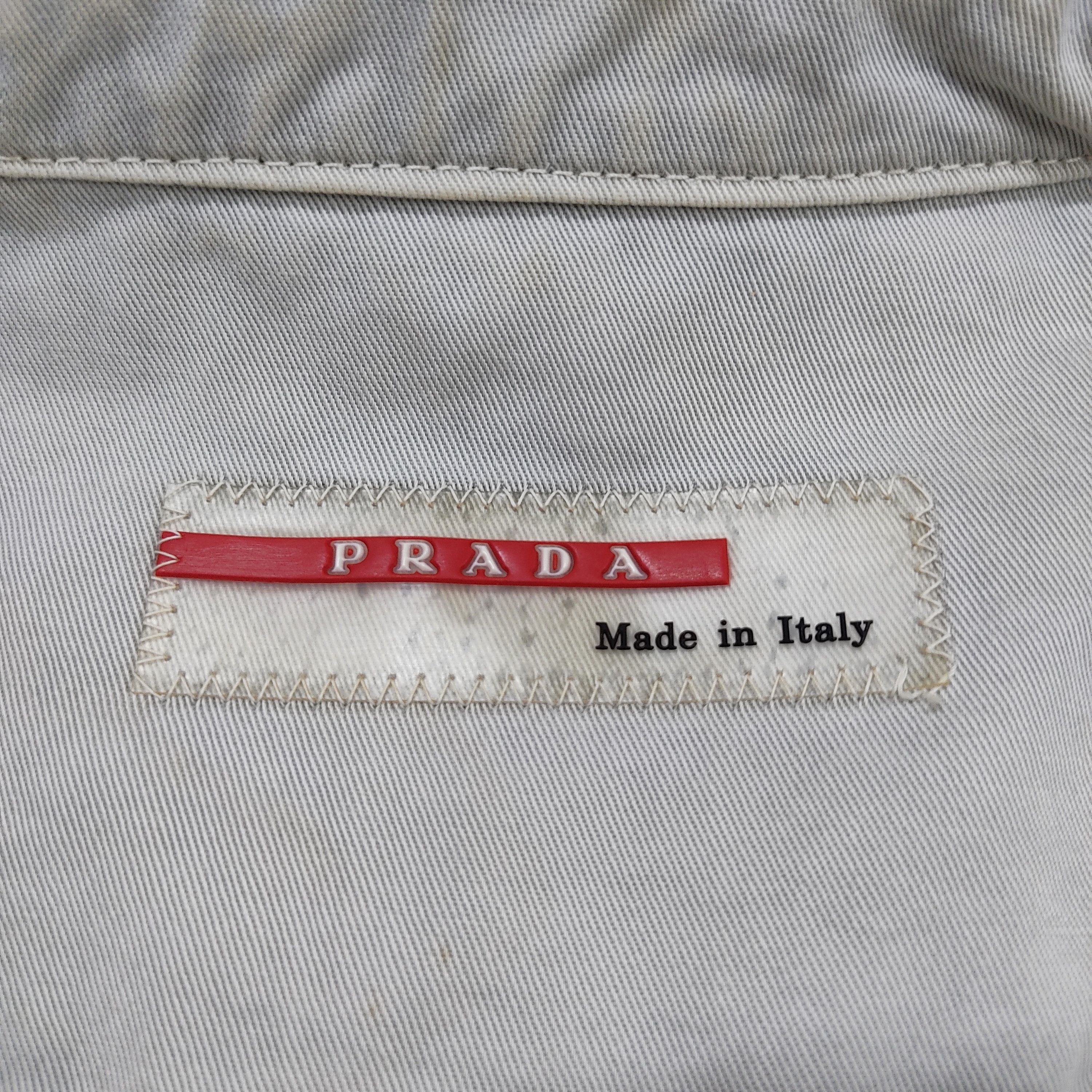 Prada PRADA SS13 Cotton Twill Sport Overshirt Jacket Size US L / EU 52-54 / 3 - 16 Thumbnail
