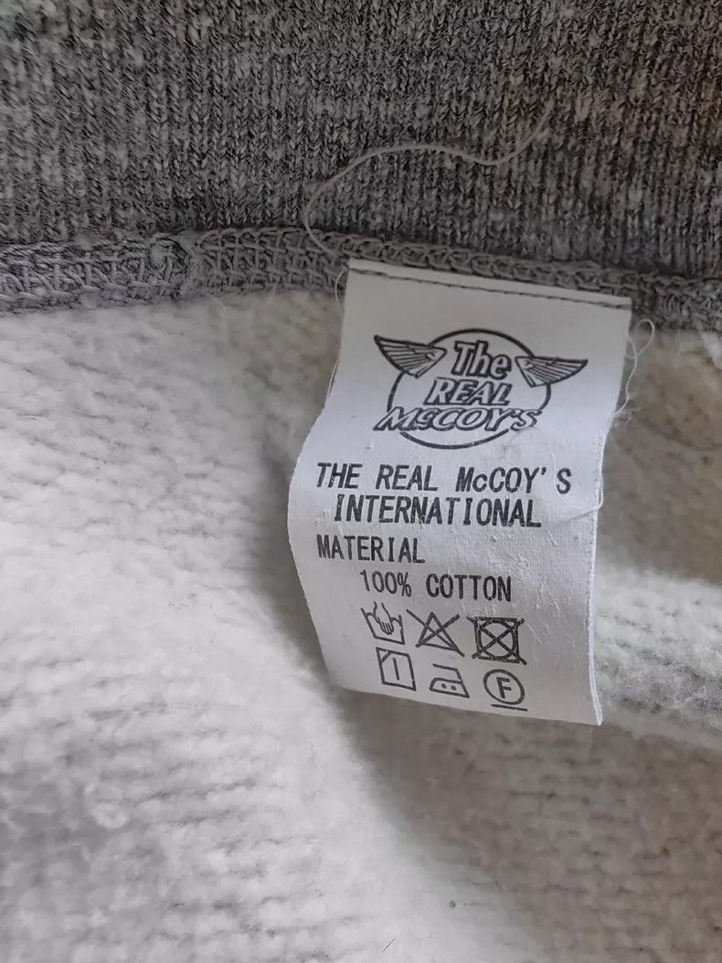 The Real McCoy's The Real McCoys BUCO ENGINEERS Heavyweight Grey Crewneck S Size US L / EU 52-54 / 3 - 4 Thumbnail
