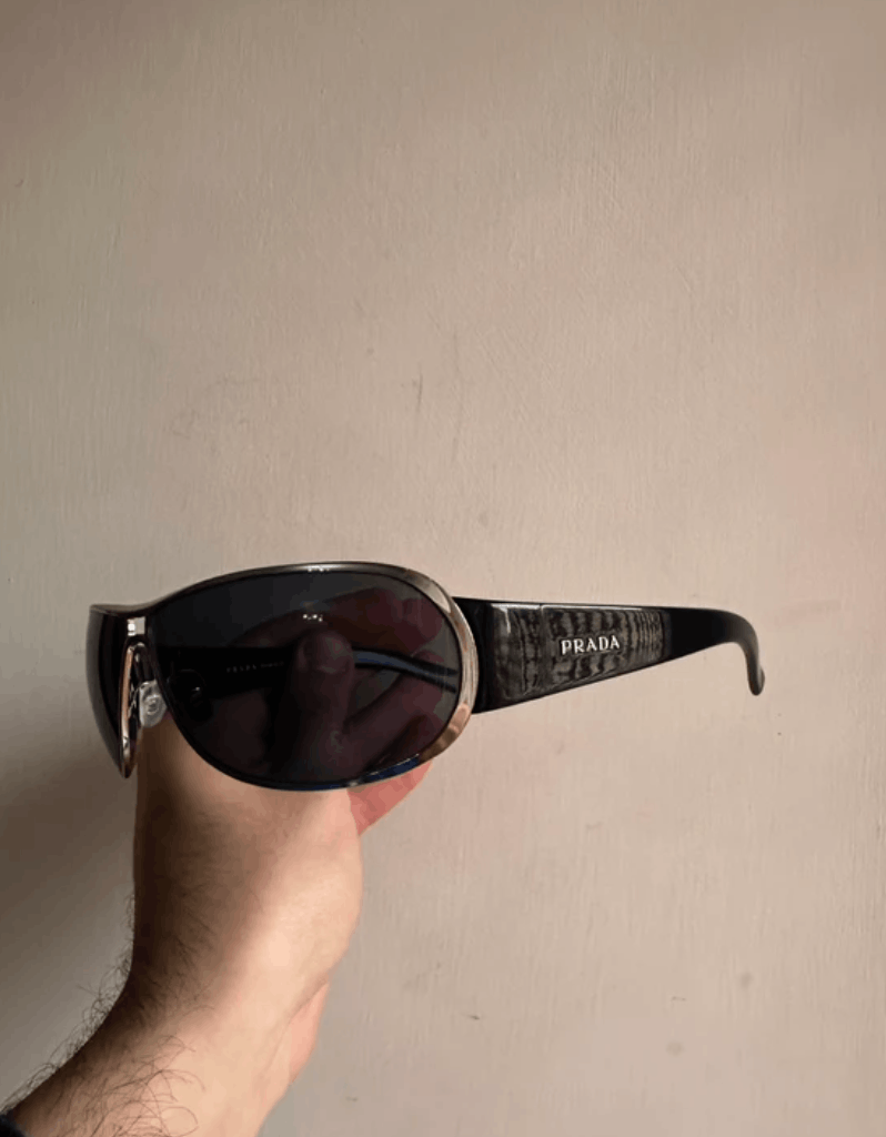 Prada Vintage Prada Y2K SPR 72G Star Sunglasses | Grailed
