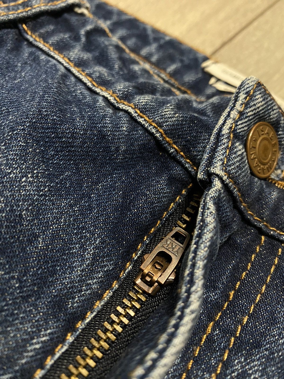 Isabel Marant Etoile Isabel Marant Etoile Washed Denim Pants Jeans Raw Blue Wash Size 30" / US 8 / IT 44 - 5 Thumbnail