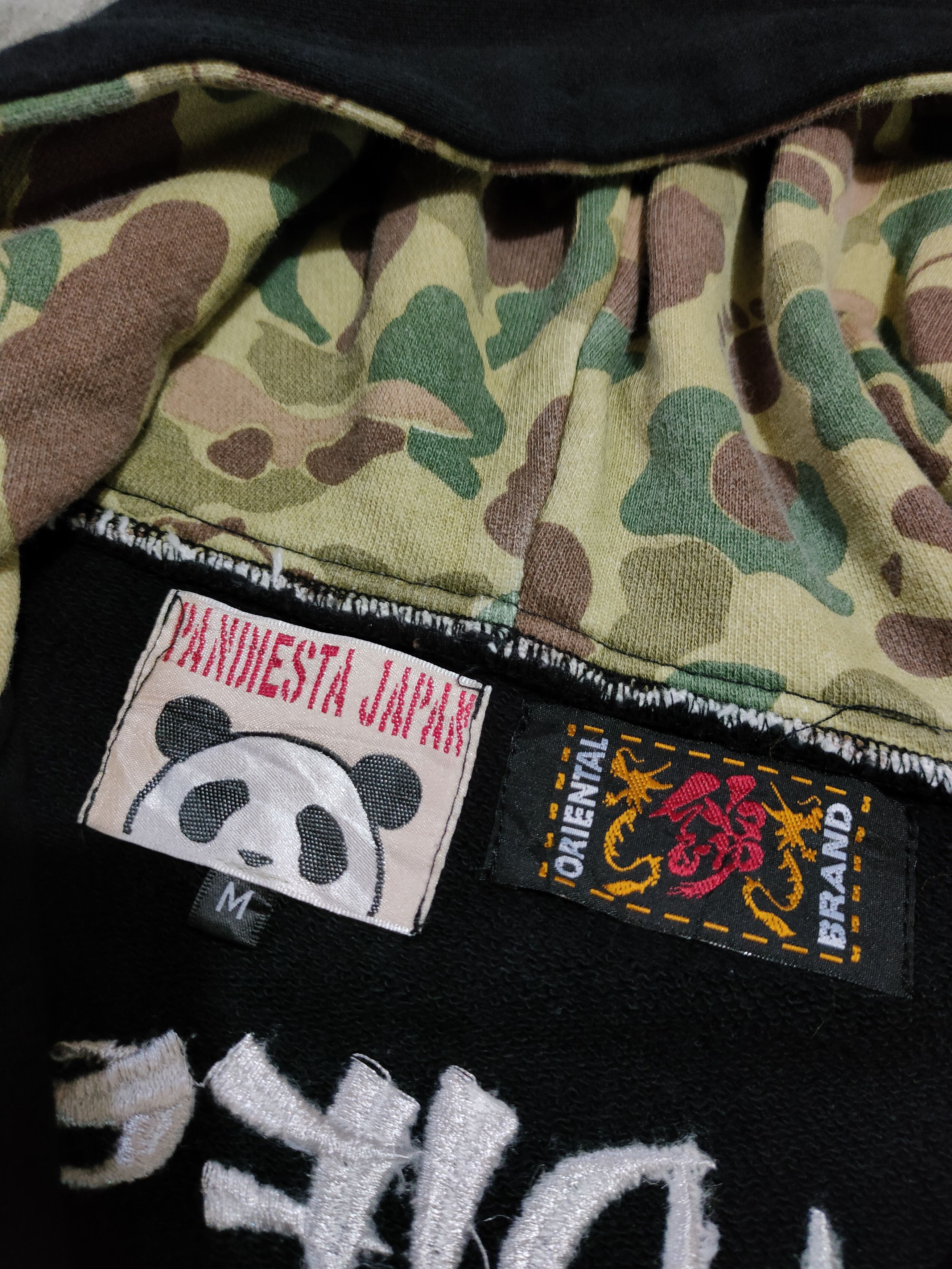 Japanese Brand × Toyo Enterprises Pandiesta X Oriental Brand Sukajan Panda Zip Hoodie Size US M / EU 48-50 / 2 - 18 Thumbnail