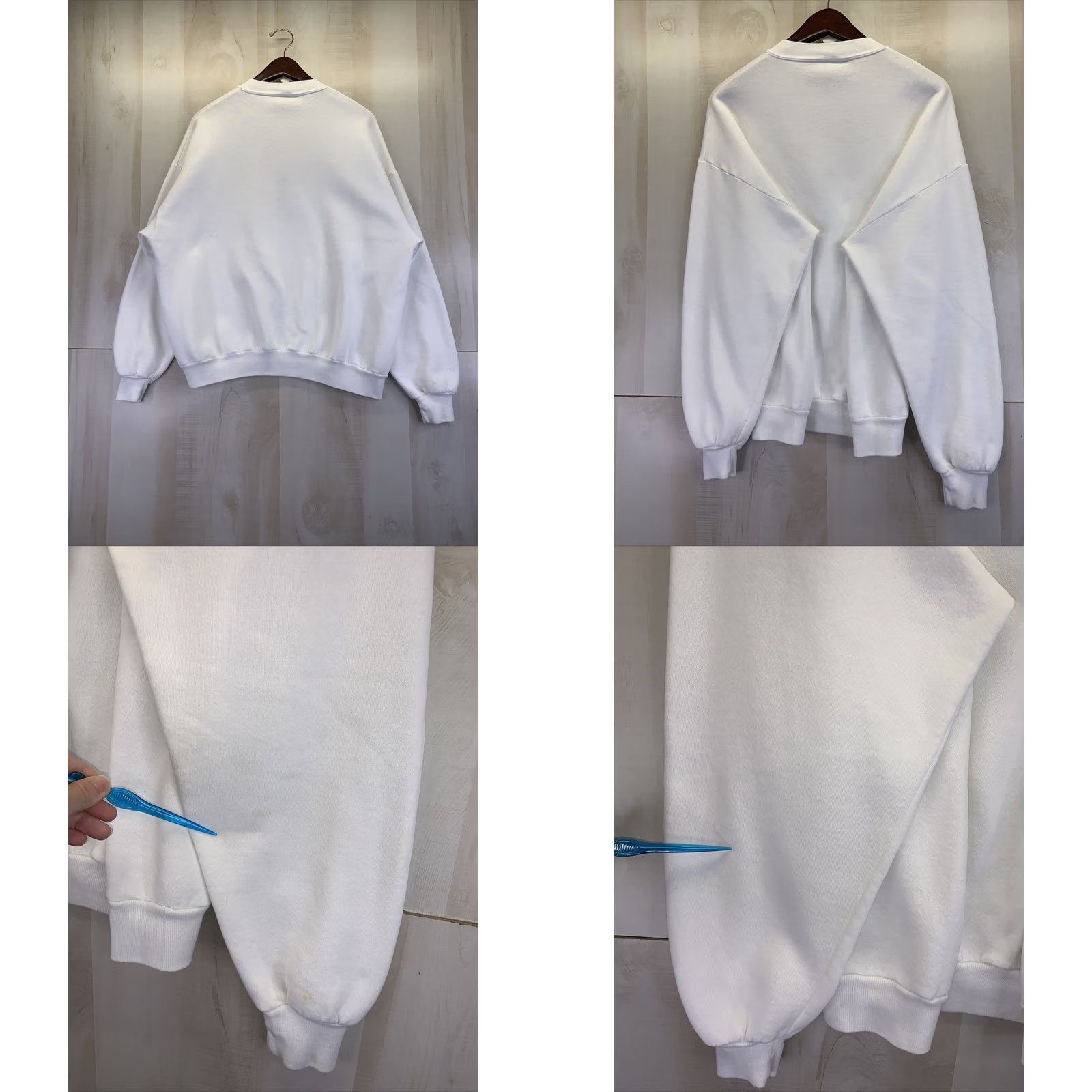 Jerzees VINTAGE Jerzees Womens Embroidered Golf Sweatshirt XL-7920 White 1990s USA Cotton Blend Shirt Womens XL-7920 Size XL / US 12-14 / IT 48-50 - 8 Thumbnail
