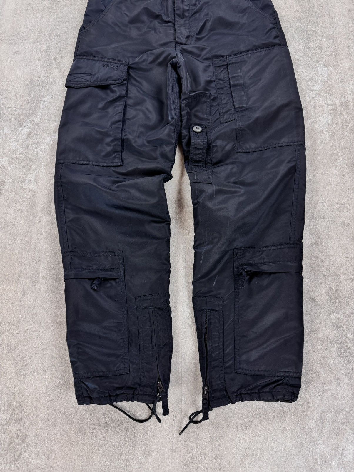 Schott Schott NYC Cargo Pants Vintage aviation flight Size M/30 Size US 30 / EU 46 - 3 Thumbnail