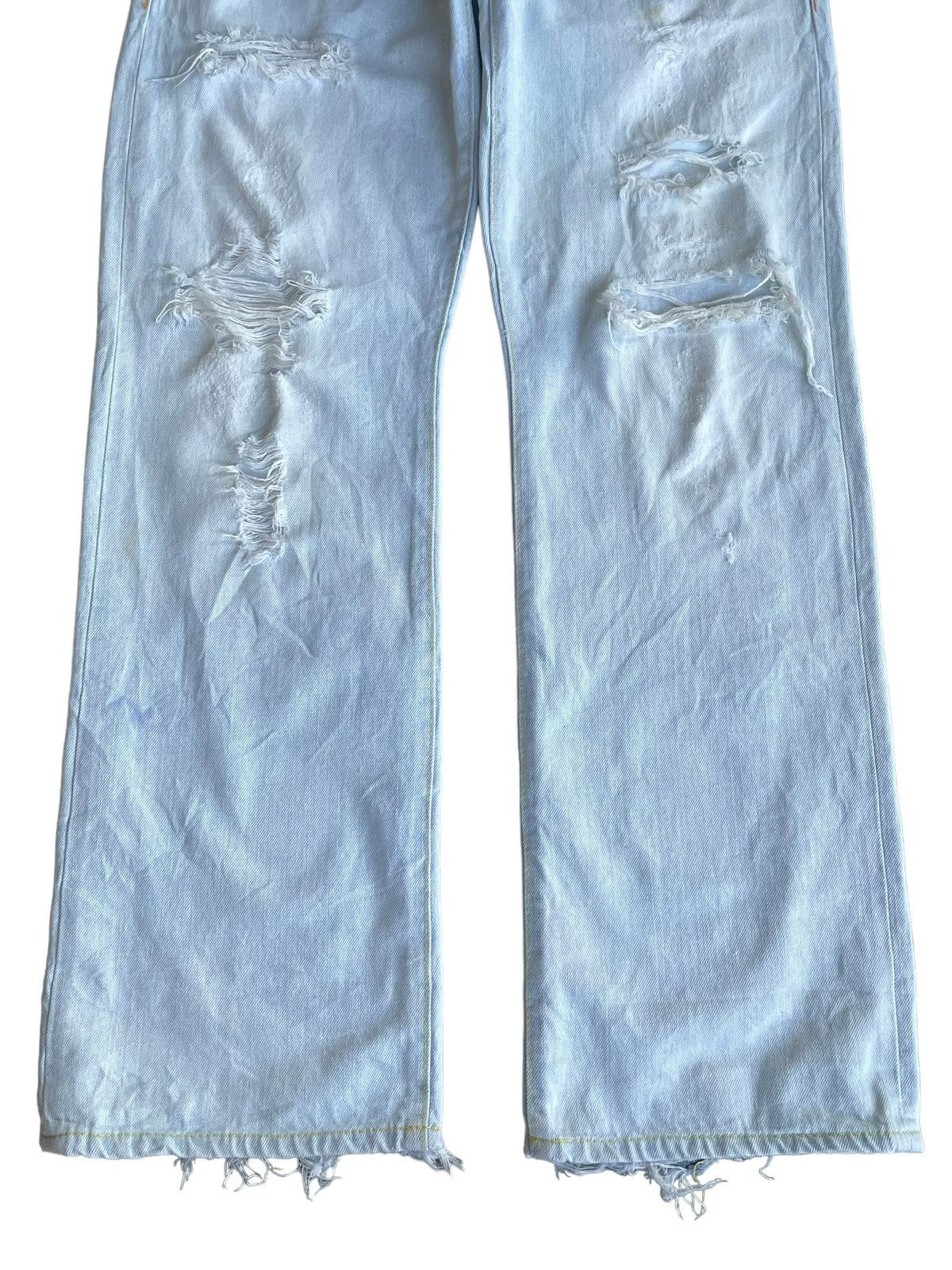 Japanese Brand Vintage Y2K Japanese Cocolulu Surf Trip Paint Spellout Jeans Size US 34 / EU 50 - 4 Thumbnail
