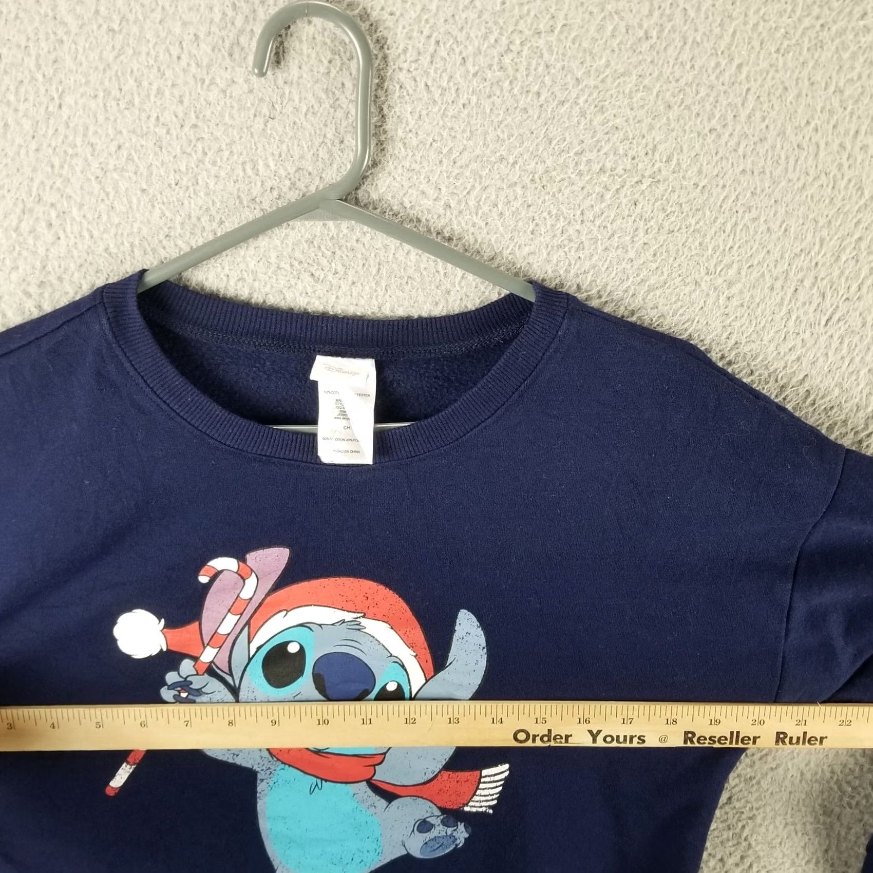 Disney Disney Lilo Stitch Crewneck Sweatshirt Women Adult Small Christmas Snowflake Graphic Print Multicolor Sweatshirt / Pullover Hoodie Size S / US 4 / IT 40 - 7 Thumbnail