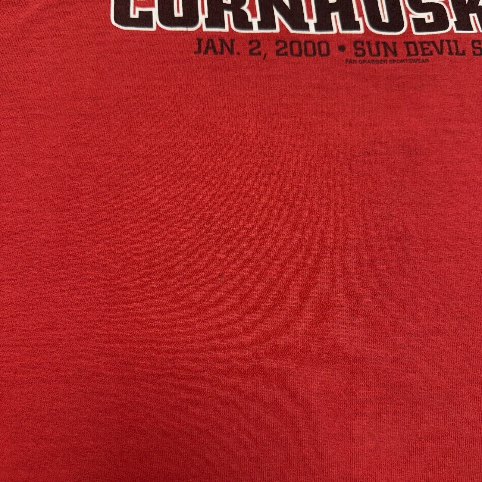 Vintage Vintage University of Nebraska T Shirt Mens XL Red Y2K 2000 Size US XL / EU 56 / 4 - 5 Thumbnail