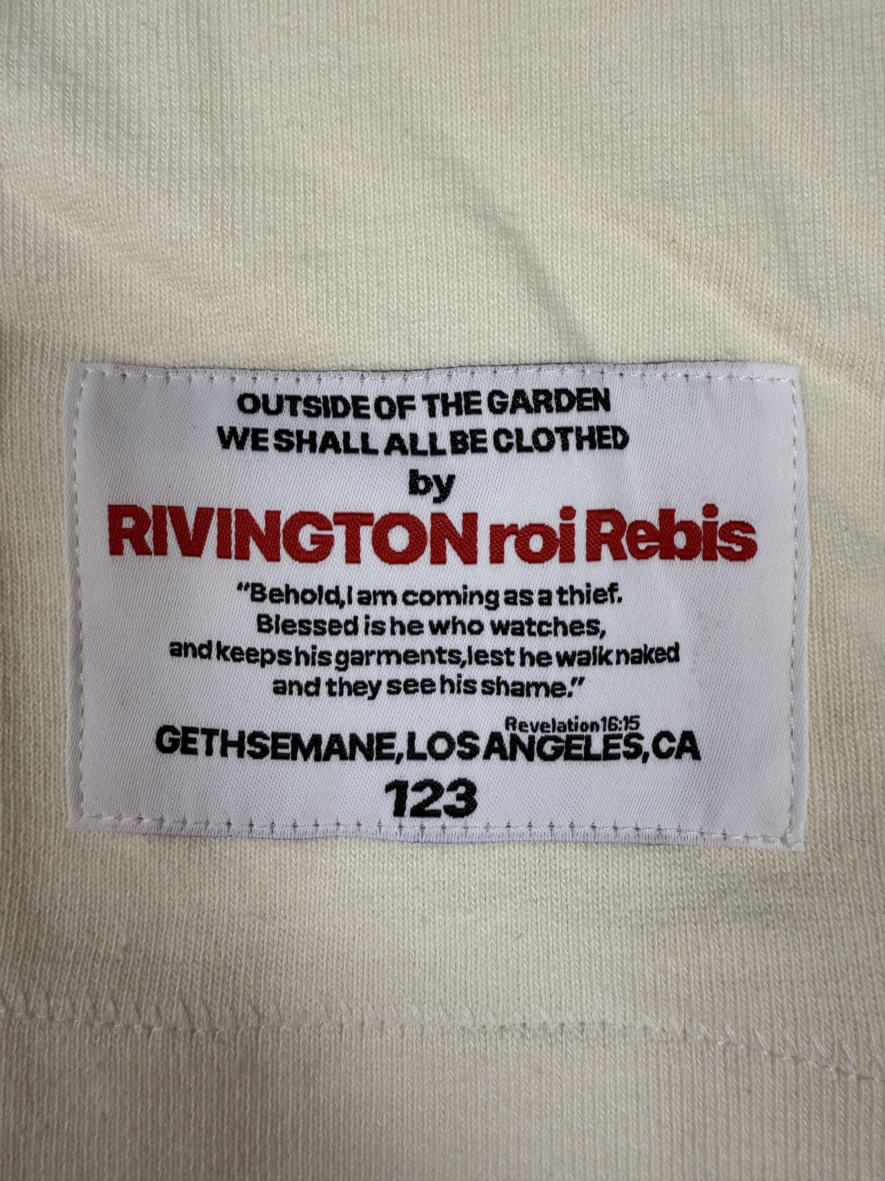 Fear of God × RRR-123 501d Fear of God x RRR-123 The Witness Longsleeve T-Shirt Size US L / EU 52-54 / 3 - 5 Thumbnail
