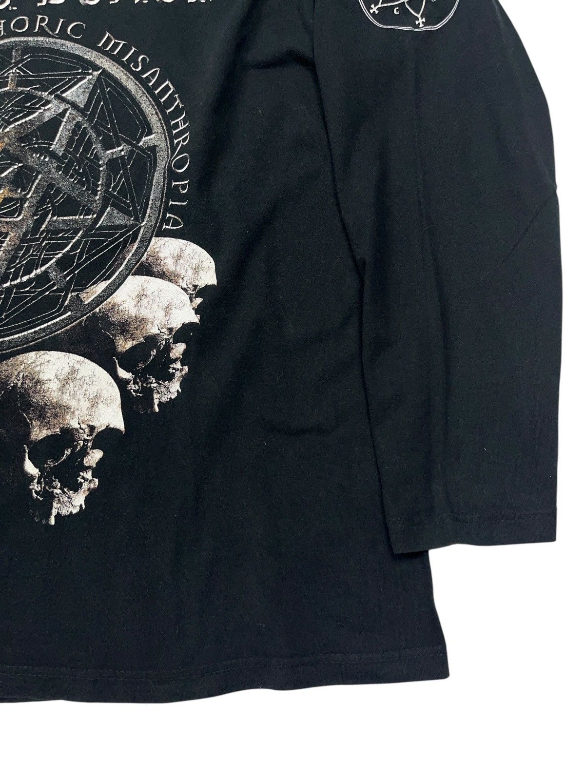 Band Tees × Vintage Vintage 00s Dimmu Borgir Puritanical Euphoric Misanthropia Size US L / EU 52-54 / 3 - 4 Thumbnail