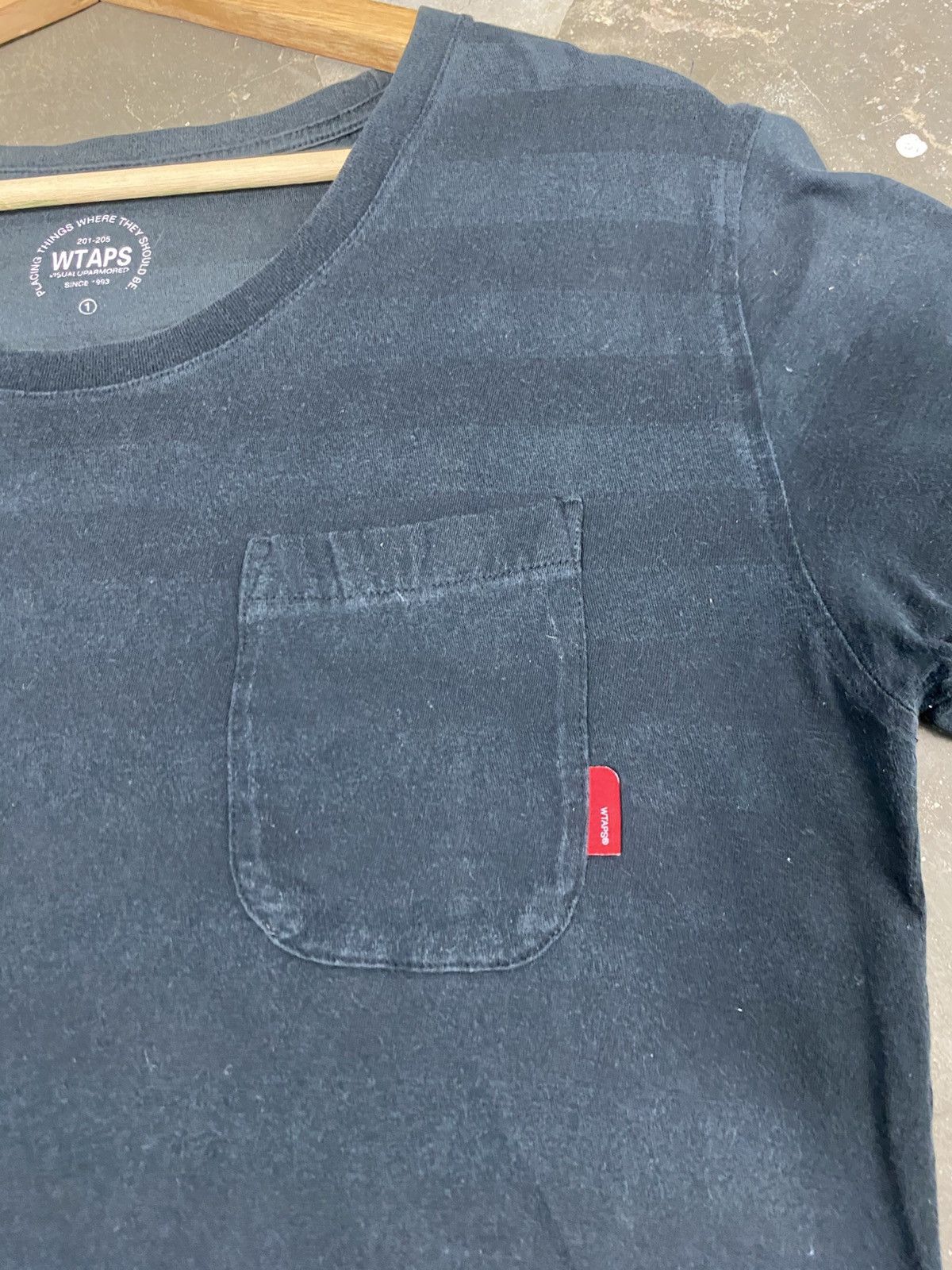 Wtaps Rare Wtaps Japanese Brand Pocket Tee Shirt Size US S / EU 44-46 / 1 - 6 Thumbnail