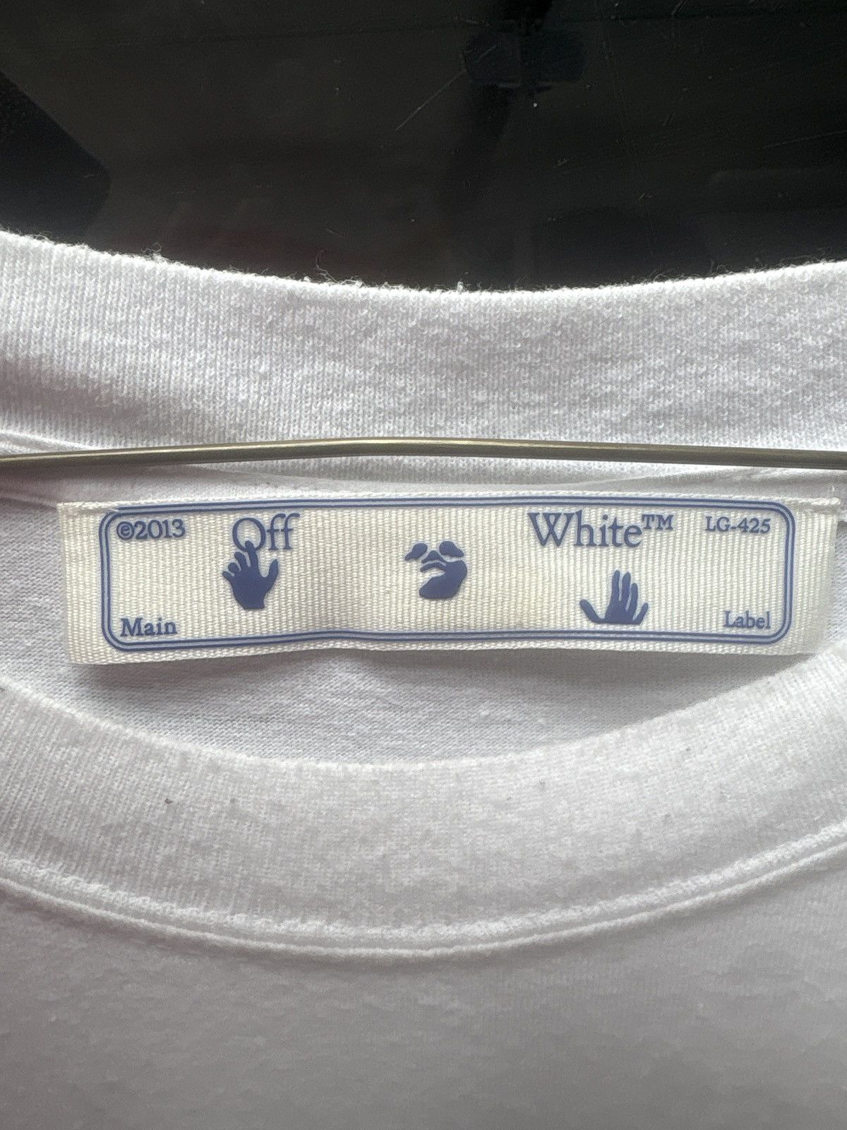 Off-White Pff White Glitch Tee Size US XXL / EU 58 / 5 - 5 Thumbnail