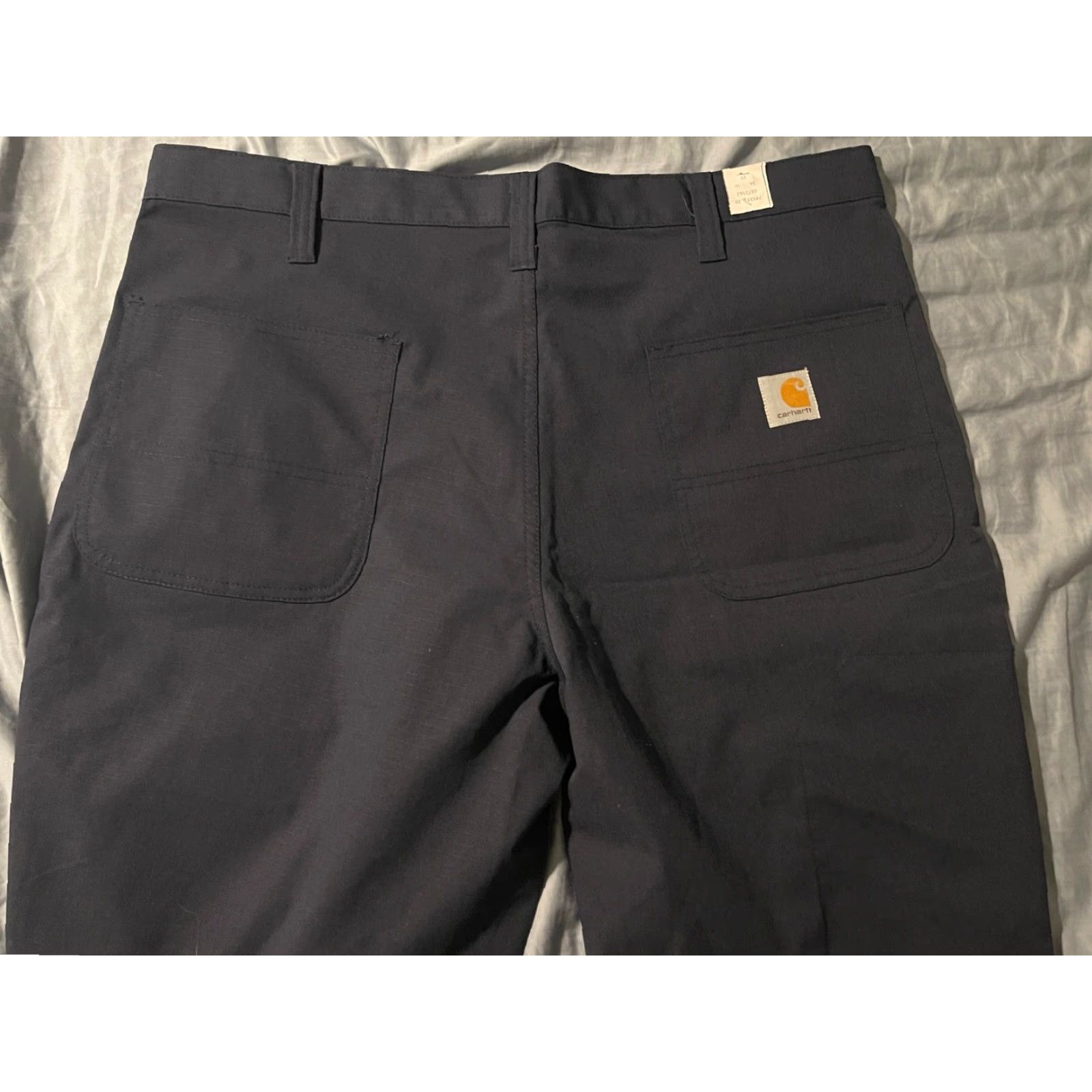 Carhartt Carhartt Bicomponent Pants Navy 37x29.5 74533-20 Lightweight NWOT Carhartt Pants Carpenter Workwear Mens Regular Navy Blue 37 Inseam 29.5 Zip Closure Size US 37 - 4 Thumbnail