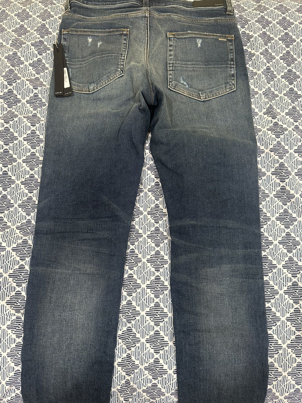 Amiri Amiri Deep Classic Blue Jeans Size US 32 / EU 48 - 3 Thumbnail