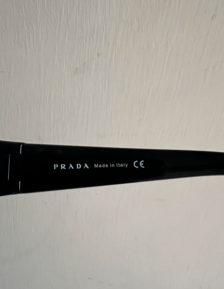 Prada PRADA Sunglasses Wrap Shield Mask Symbole Sport Red Tab Size ONE SIZE - 4 Thumbnail