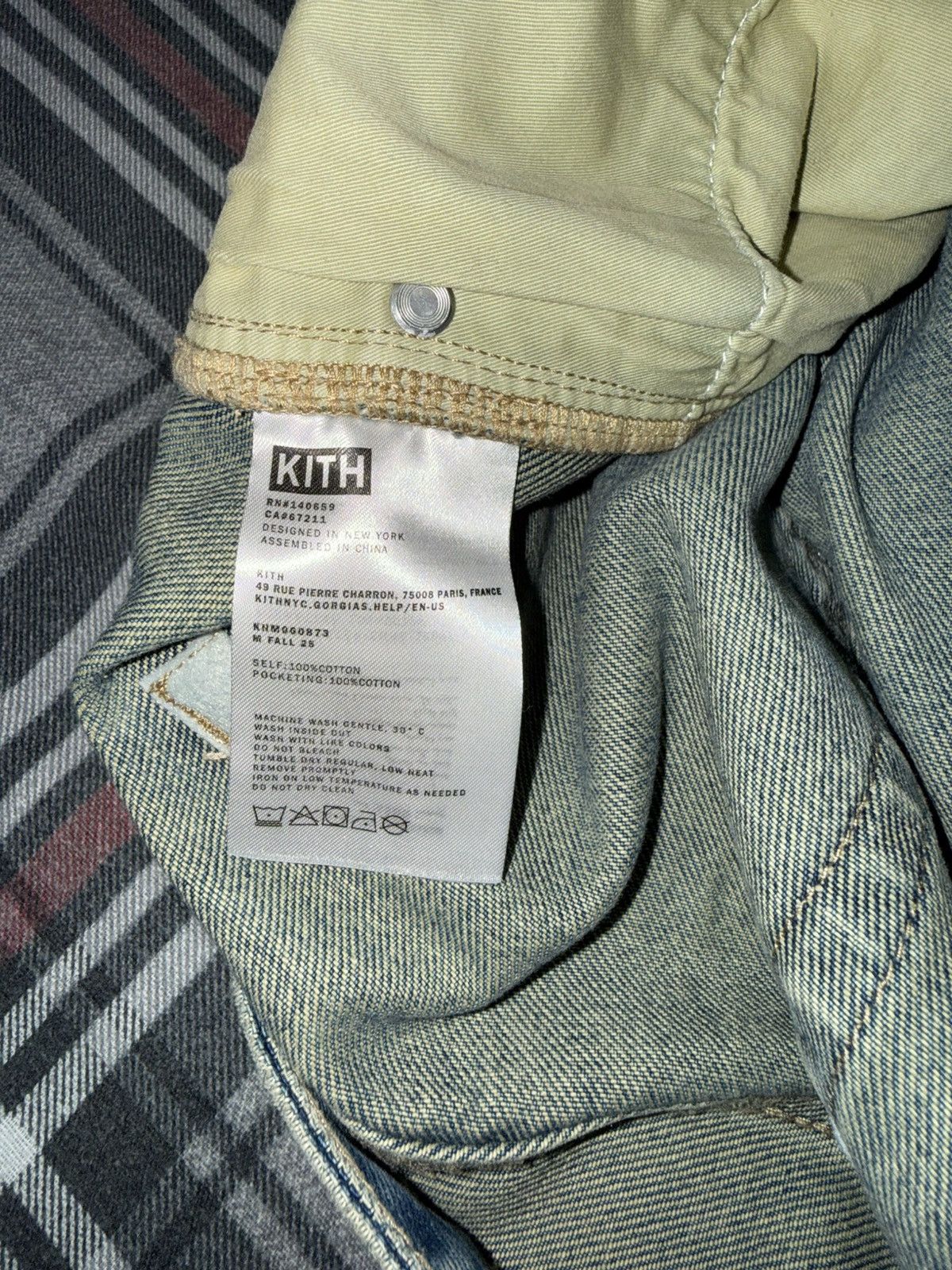 Kith Kith “The Webster Chill” Blue Jean Size 32 (altered) Size US 32 / EU 48 - 5 Thumbnail