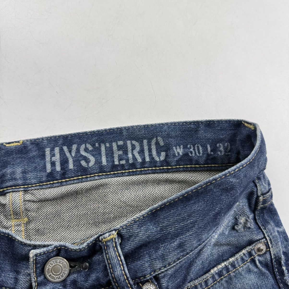 Hysteric Glamour Hysteric Glamour Studded Distressed Denim Jeans Size US 30 / EU 46 - 6 Thumbnail
