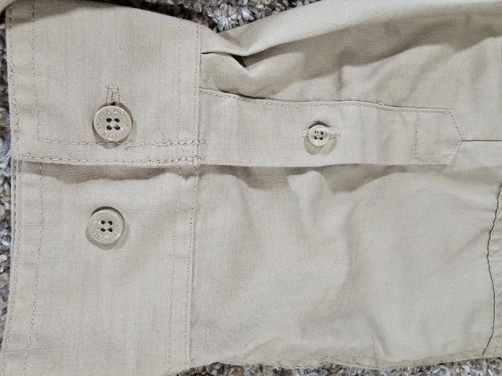 Propper Propper Tactical Shirt Button Up Double Pocket 3XL tan Sand Size US XXL / EU 58 / 5 - 4 Thumbnail