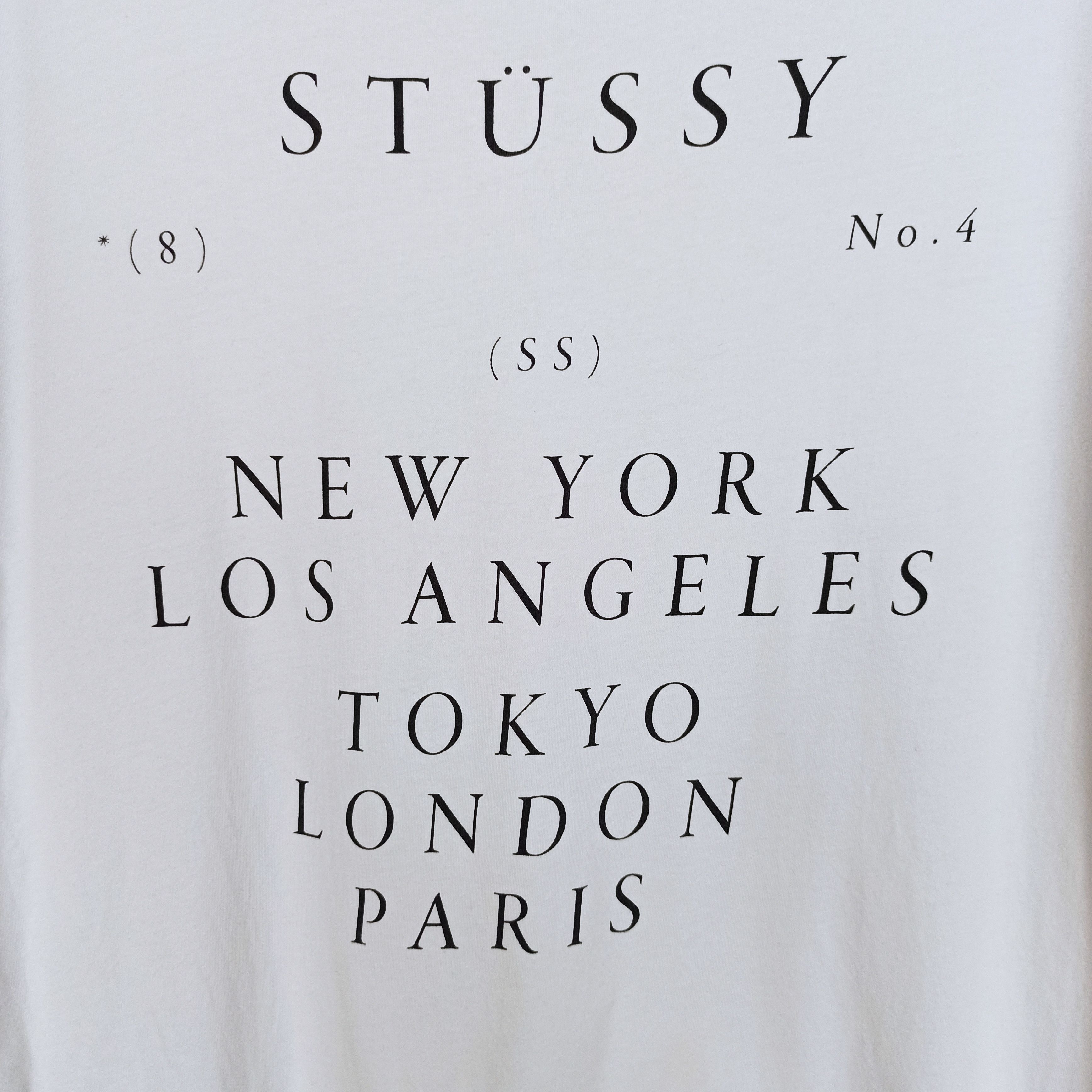 Stussy Rare Stussy New York Los Angeles Tokyo London Tshirt Size US L / EU 52-54 / 3 - 2 Thumbnail
