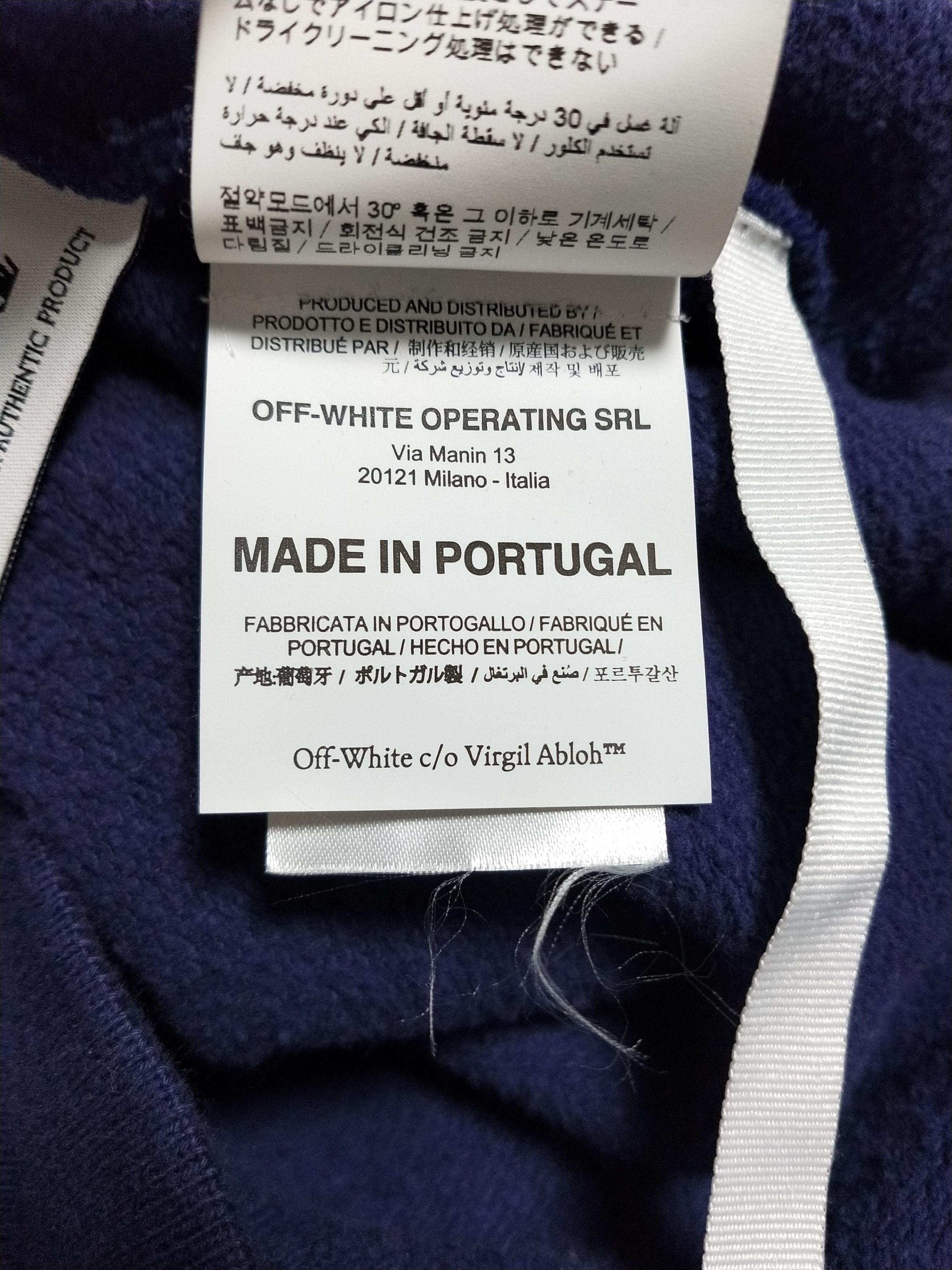 Off-White Running Wolves Hoodie Size US S / EU 44-46 / 1 - 8 Thumbnail