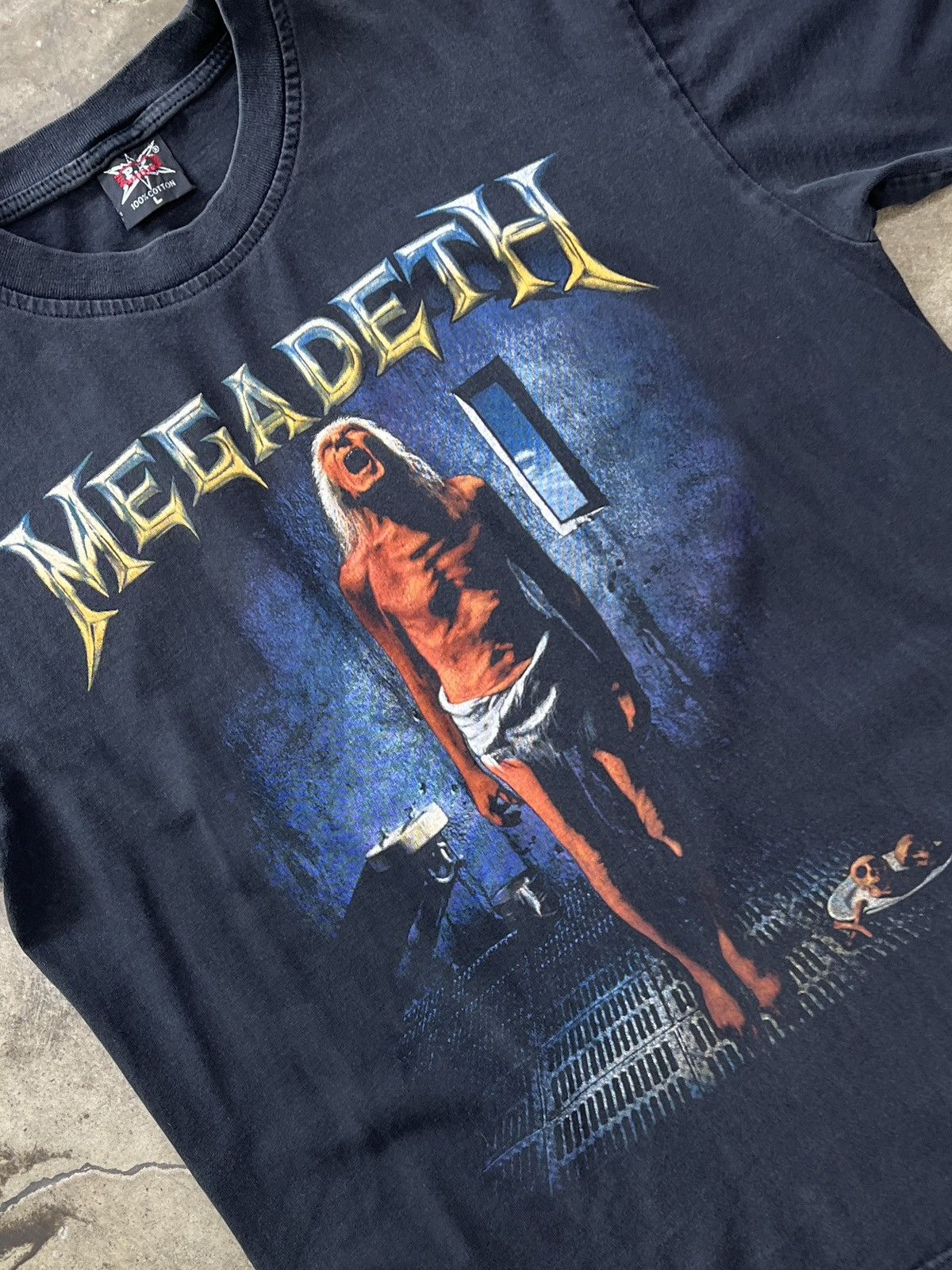 Band Tees Vintage 90s Megadeth Countdown to Extinction Band Tee Large Size US L / EU 52-54 / 3 - 1 Thumbnail