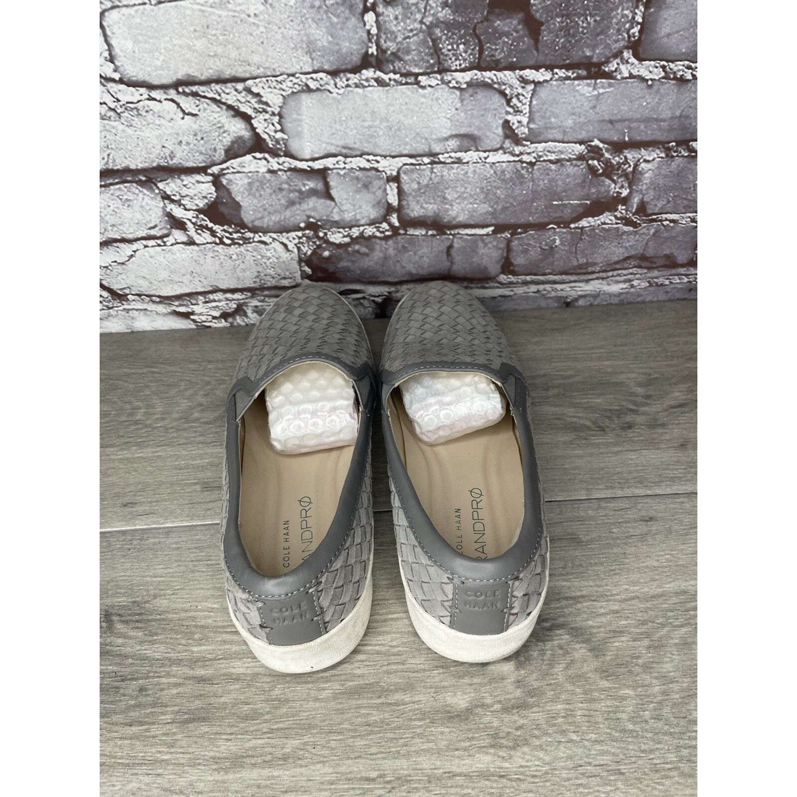 Cole Haan Cole Haan Grand Pro Gray Woven Suede Leather Slip On Shoes W Size US 11 / IT 41 - 10 Thumbnail