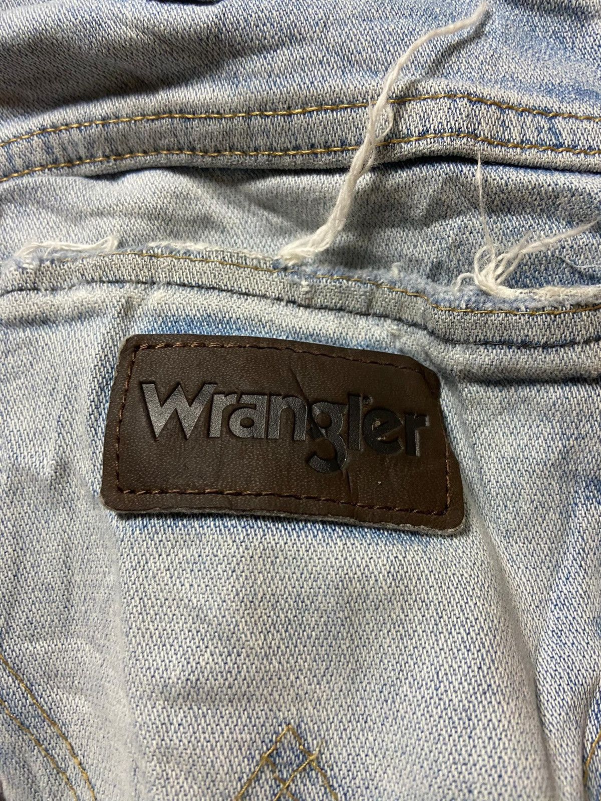 Japanese Brand × Vintage × Wrangler WRANGLER 4903 Straight Cut Denim Jeans (128) Size US 29 - 6 Thumbnail