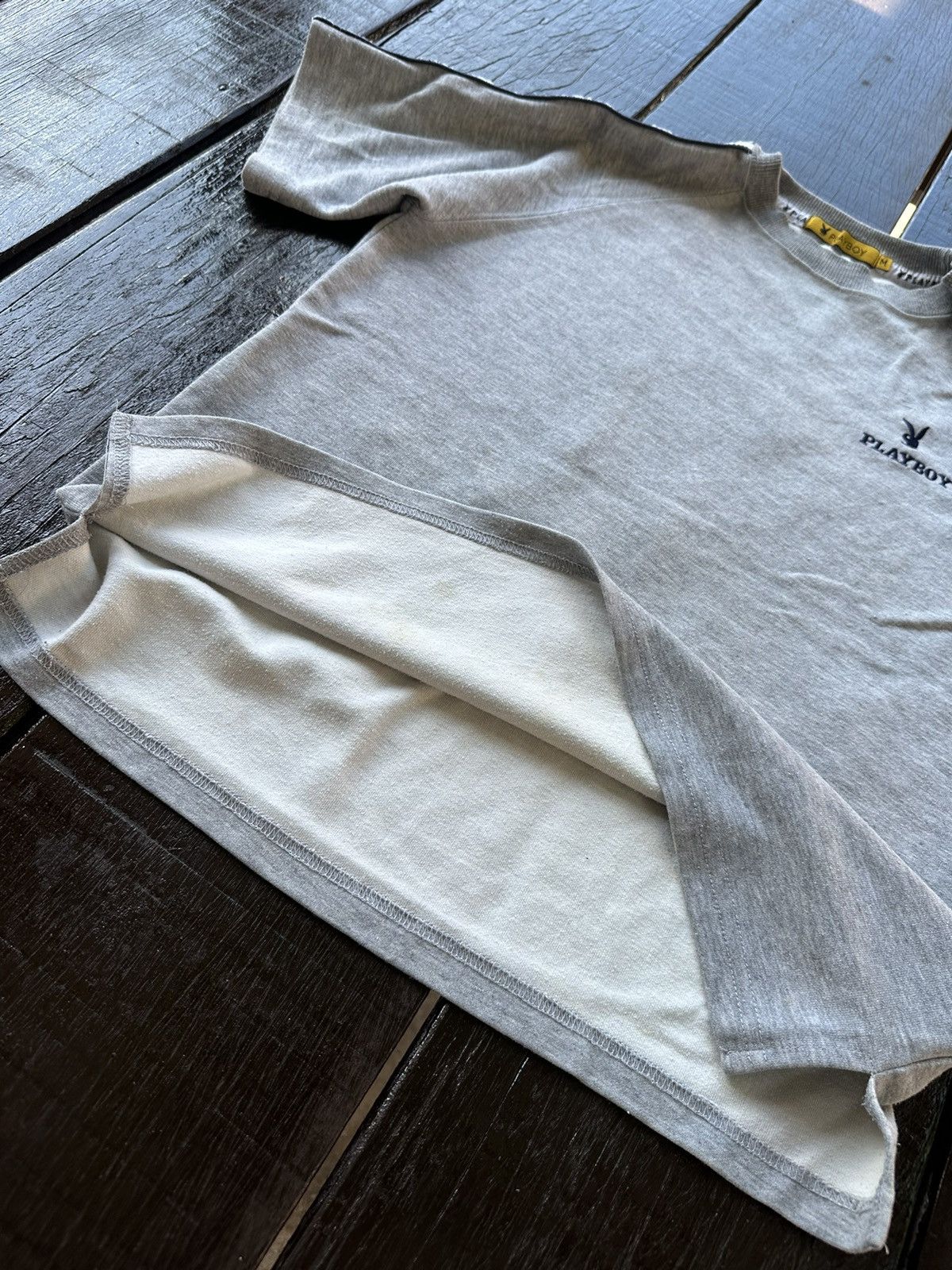 Playboy shirt bid logo
