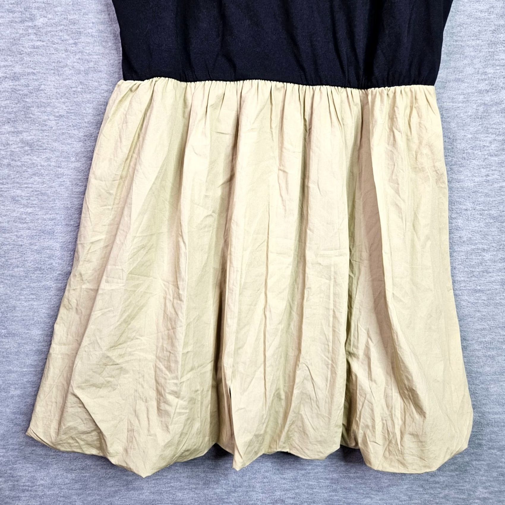Loft LOFT By Ann Taylor Women's Mini Dress Bubble Hem Sleeveless PM Petite Multicolor Cotton Blend Short Dress Size PM NEW I guess Size M / US 6-8 / IT 42-44 - 5 Thumbnail